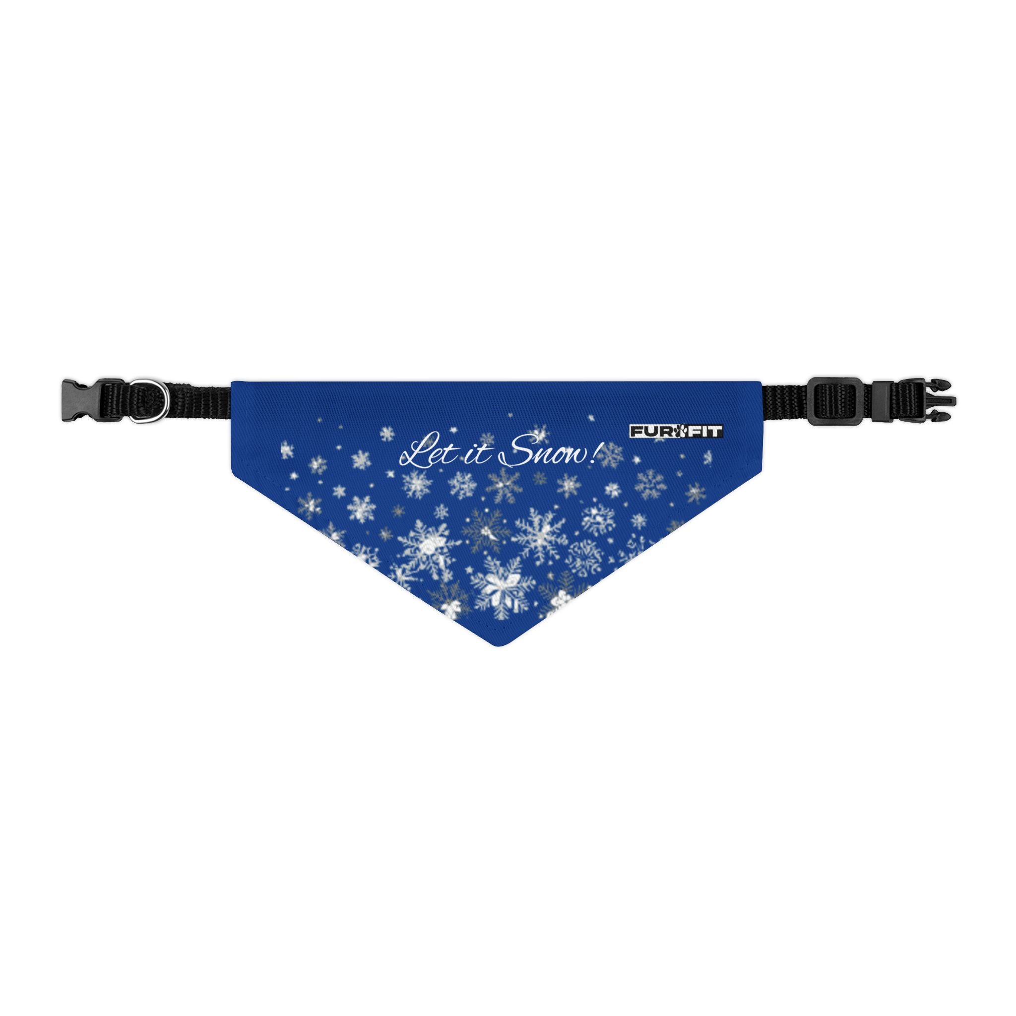 Pet Bandana | 'Let it Snow'