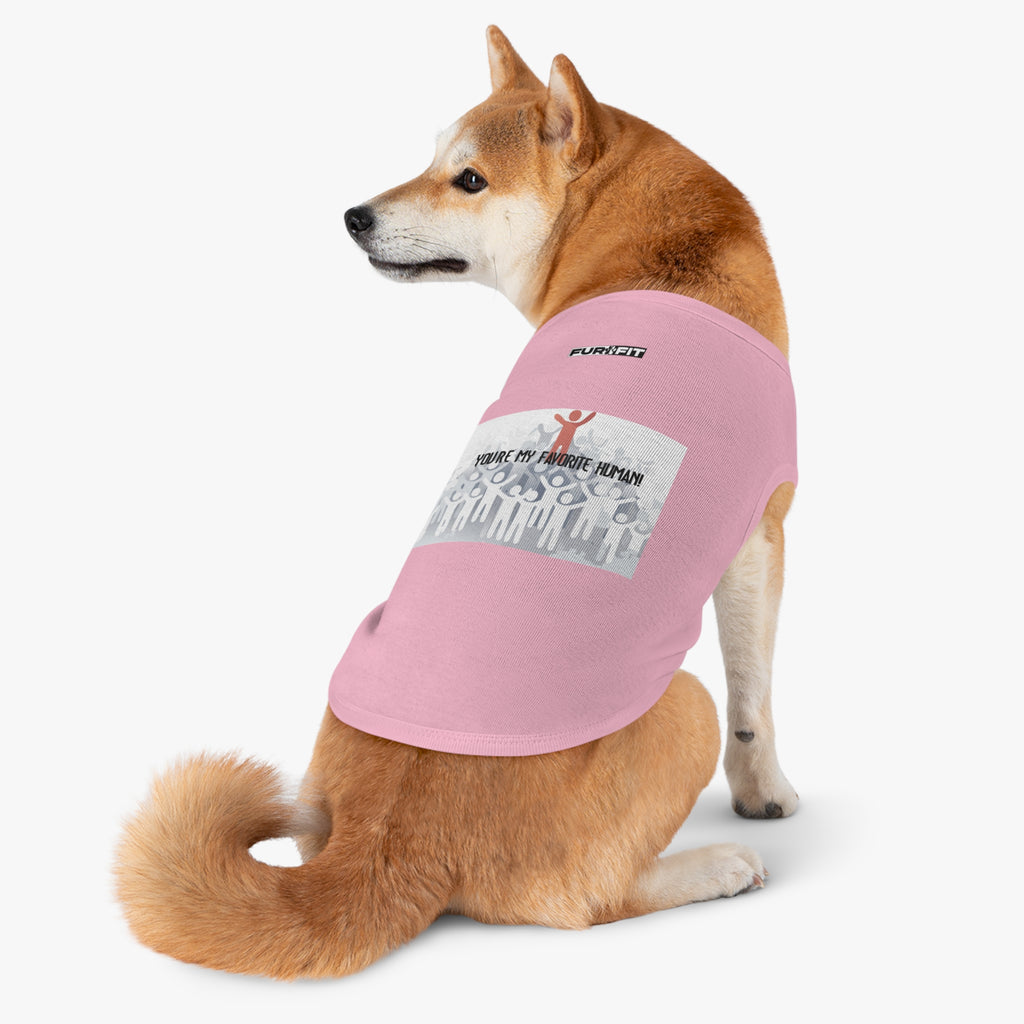 Pet T-shirt | "You're My Favorite Human"