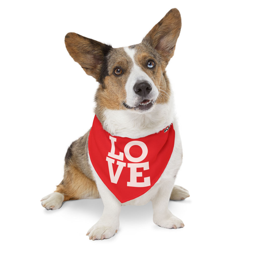 Pet Bandana Collar | 'LOVE'