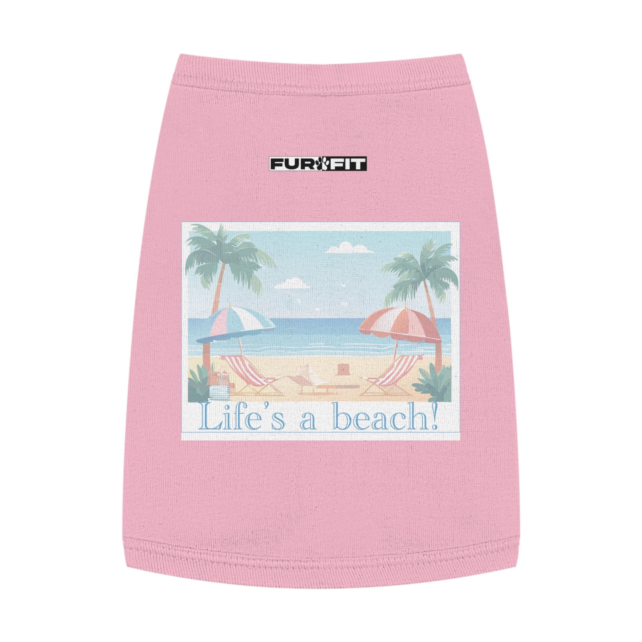 Pet T-shirt | "Life's a Beach"