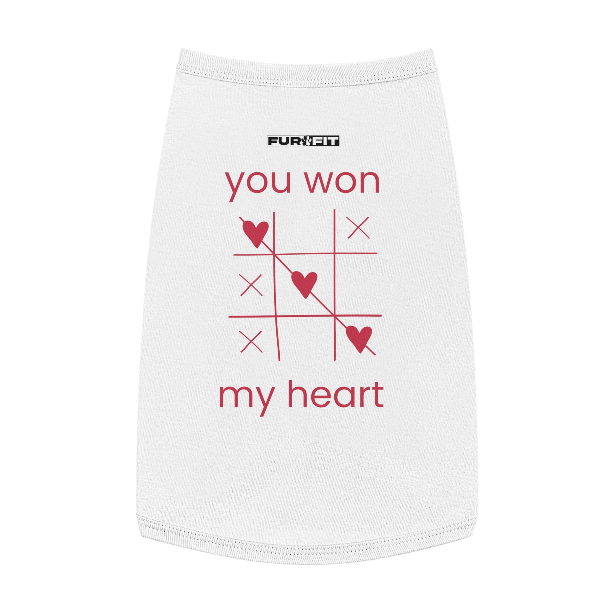 Pet T-shirt | "You Won My Heart"