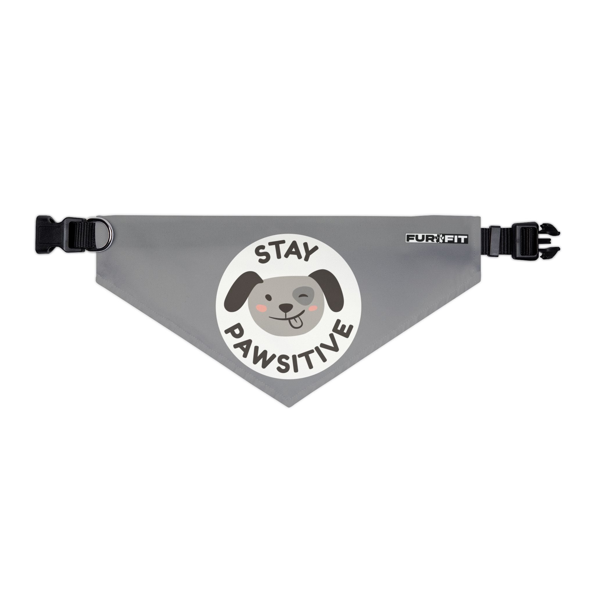 Pet Bandana Collar | 'Stay Pawsitive'