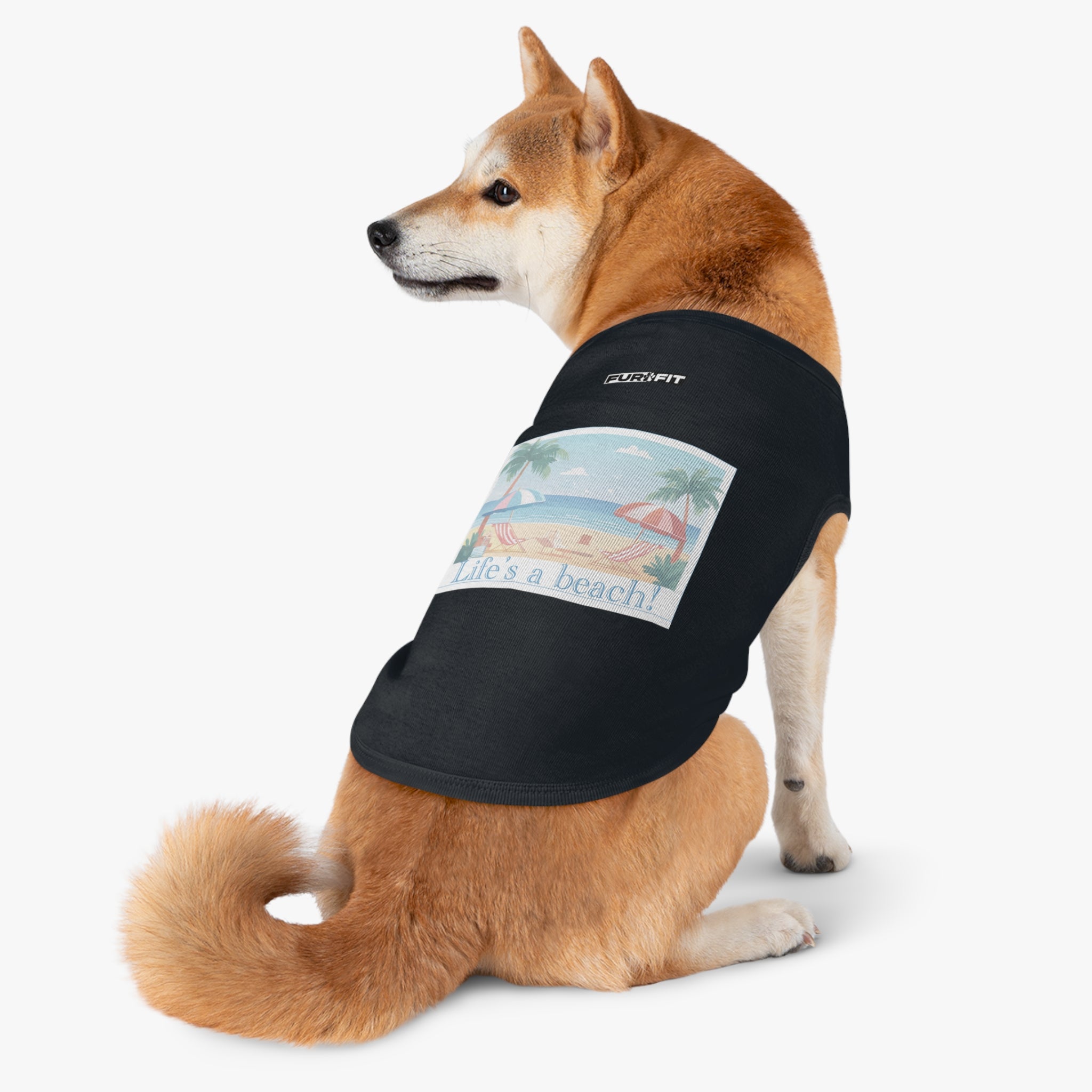 Pet T-shirt | "Life's a Beach"