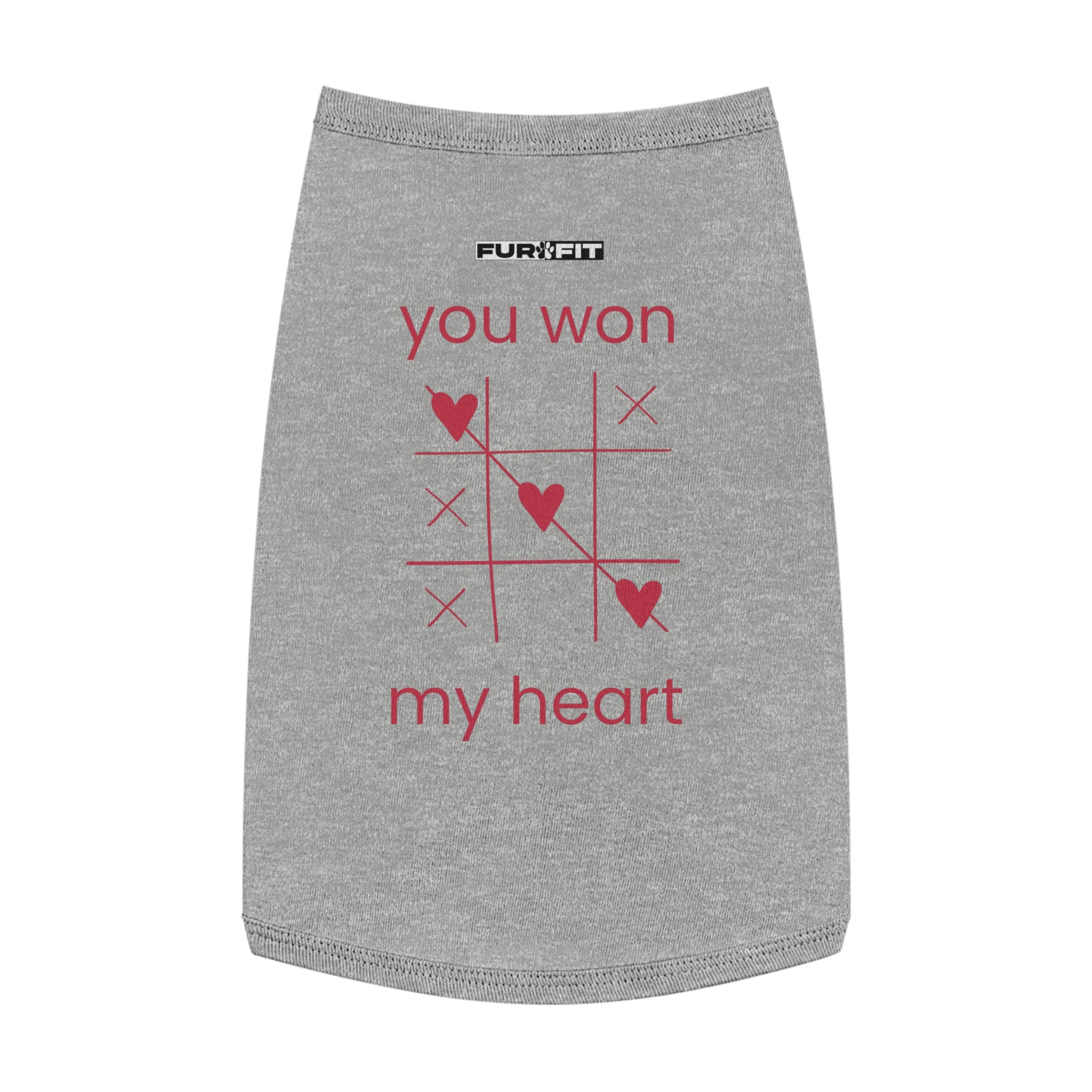 Pet T-shirt | "You Won My Heart"