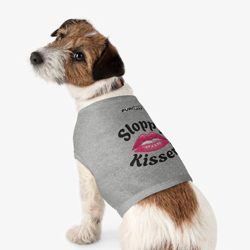 Pet T-shirt | "Sloppy Kisser"