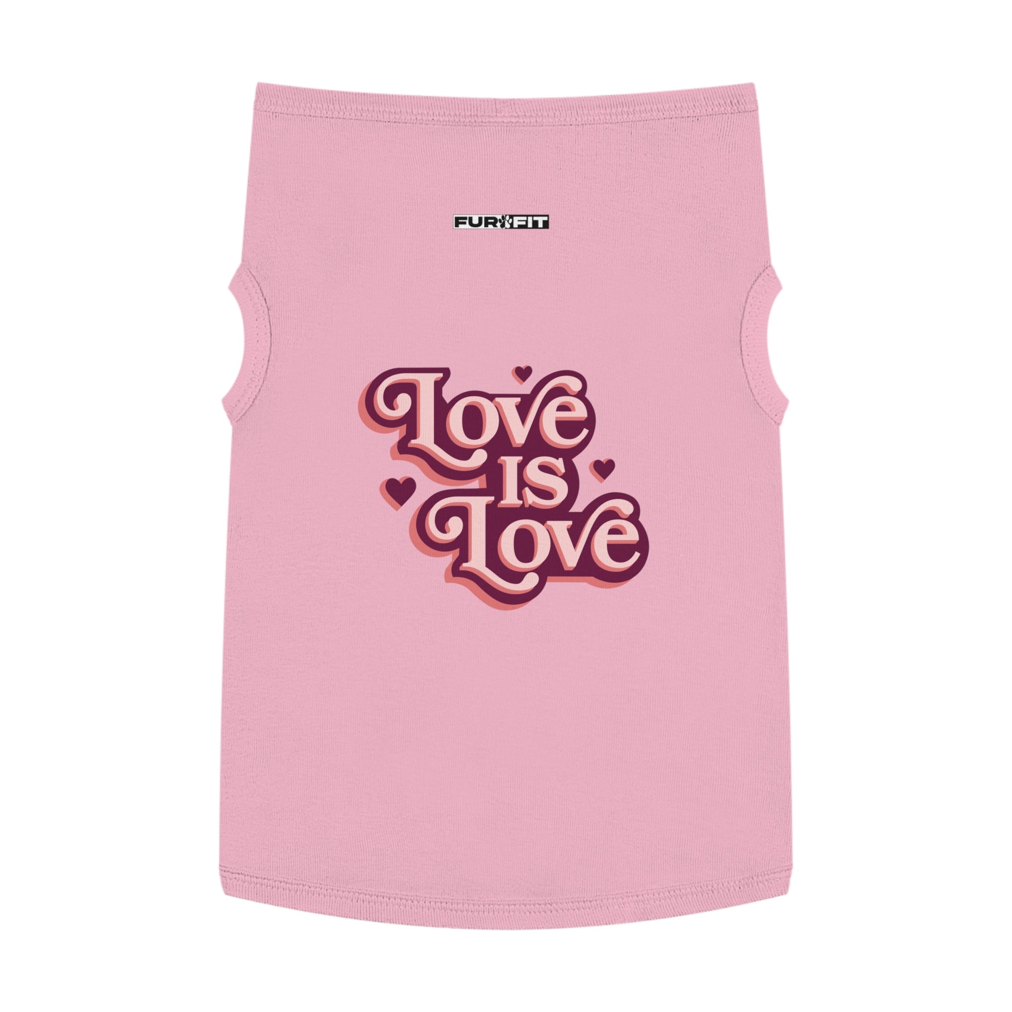 Pet T-shirt | "Love is Love"