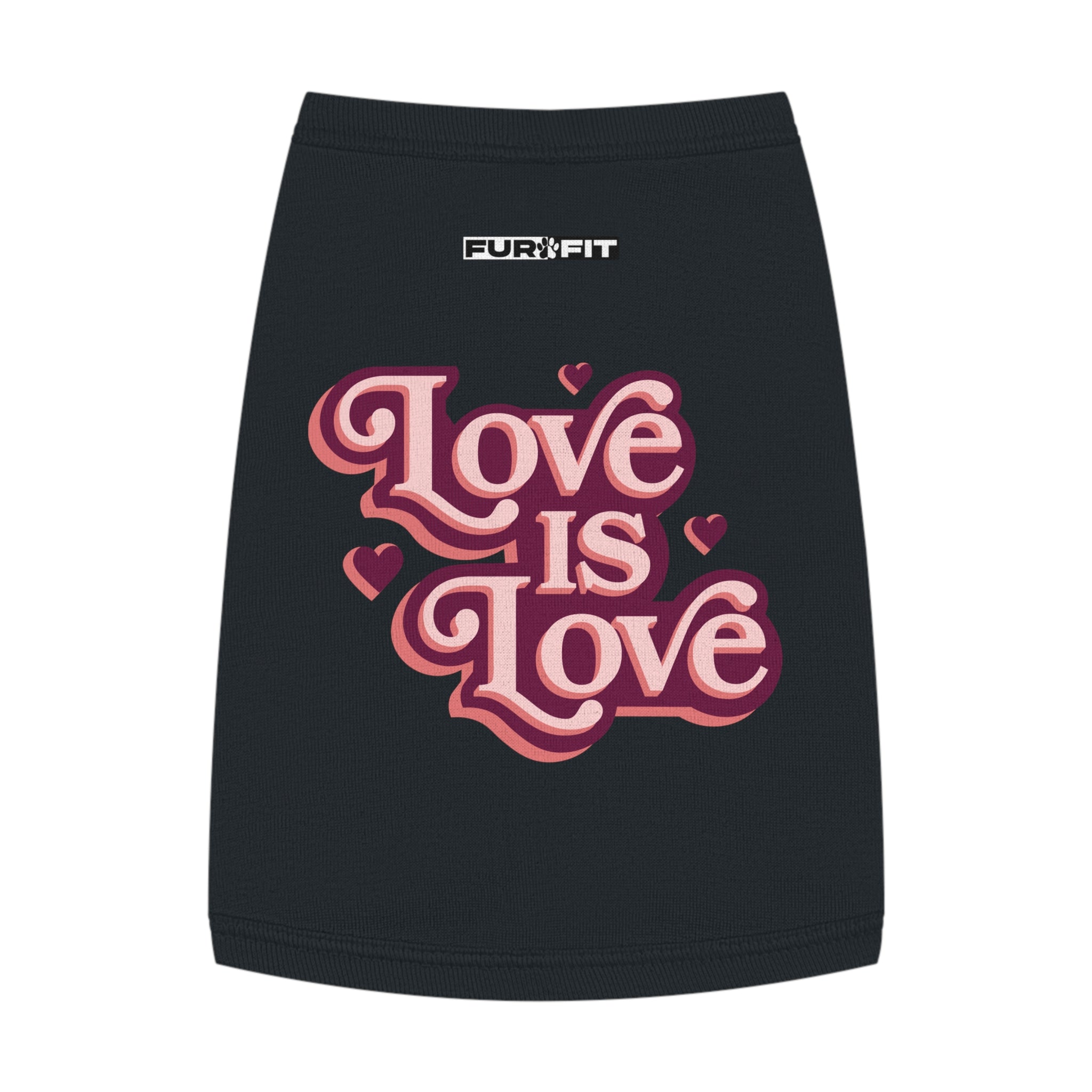 Pet T-shirt | "Love is Love"