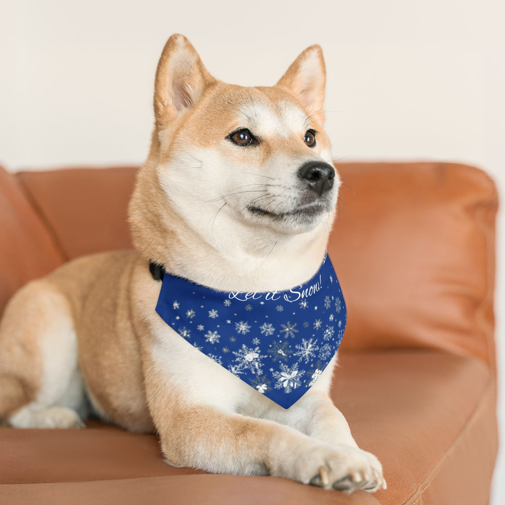 Pet Bandana | 'Let it Snow'