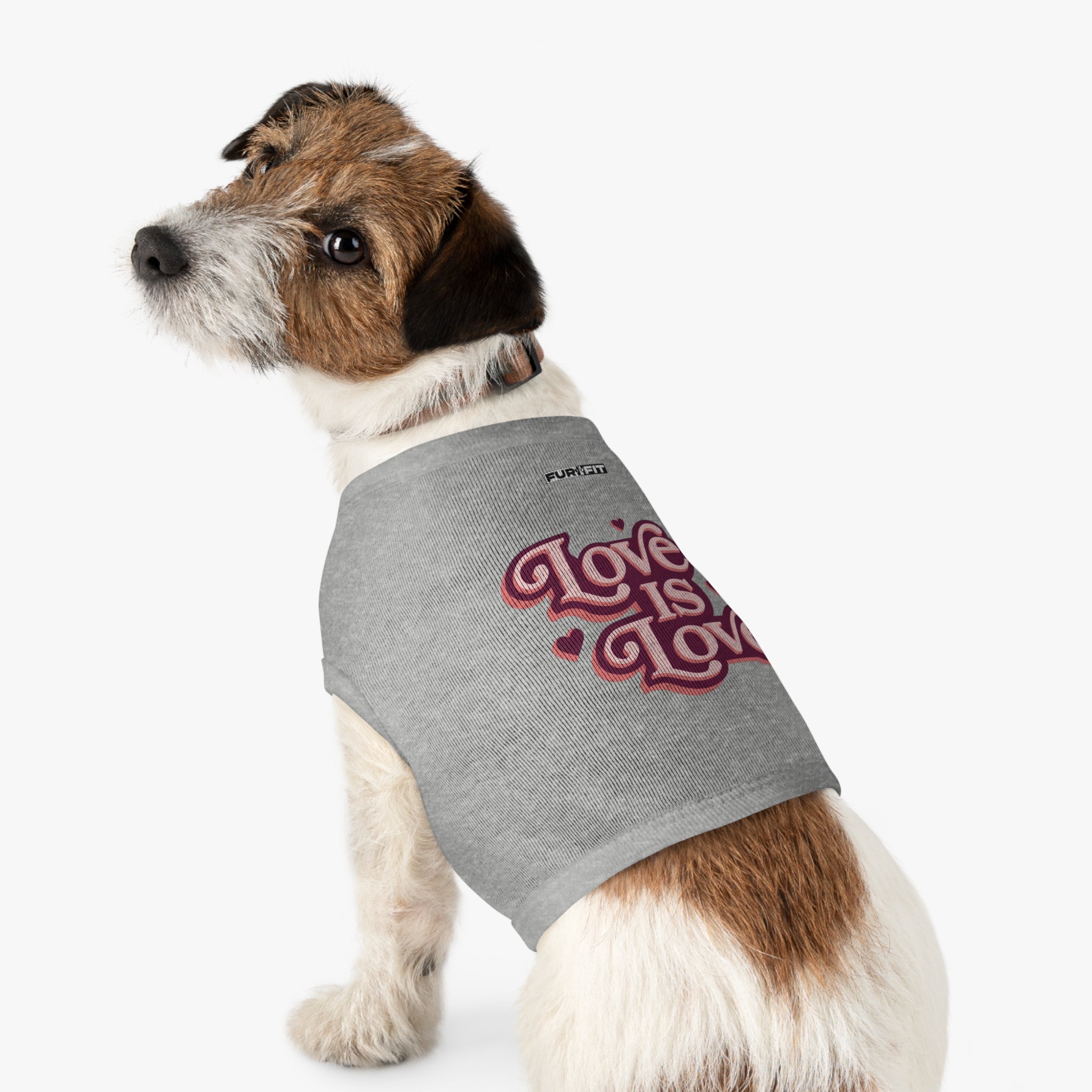 Pet T-shirt | "Love is Love"