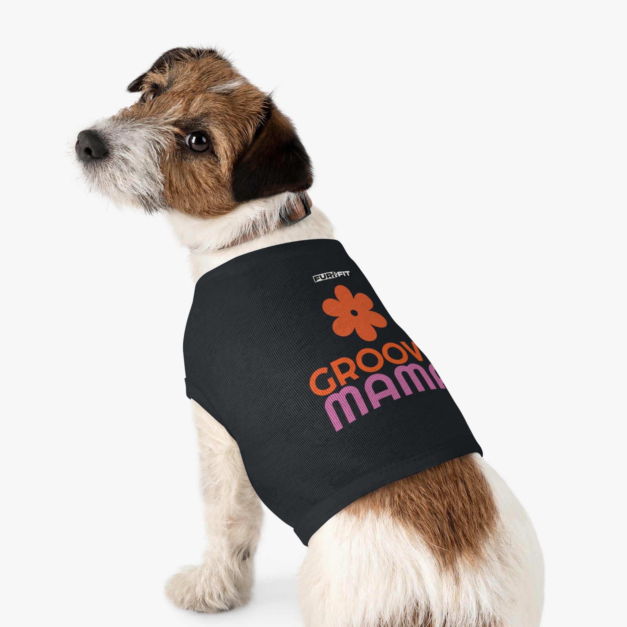 Pet T-shirt | "Groovy Mama"