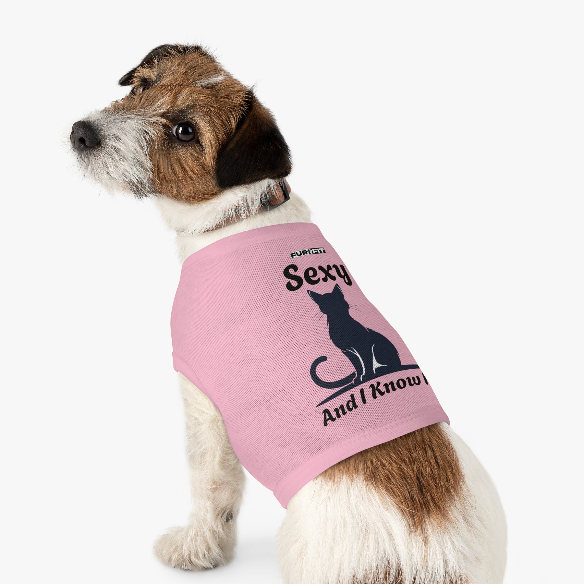 Pet Tank Top |  "Sexy And I Know It"