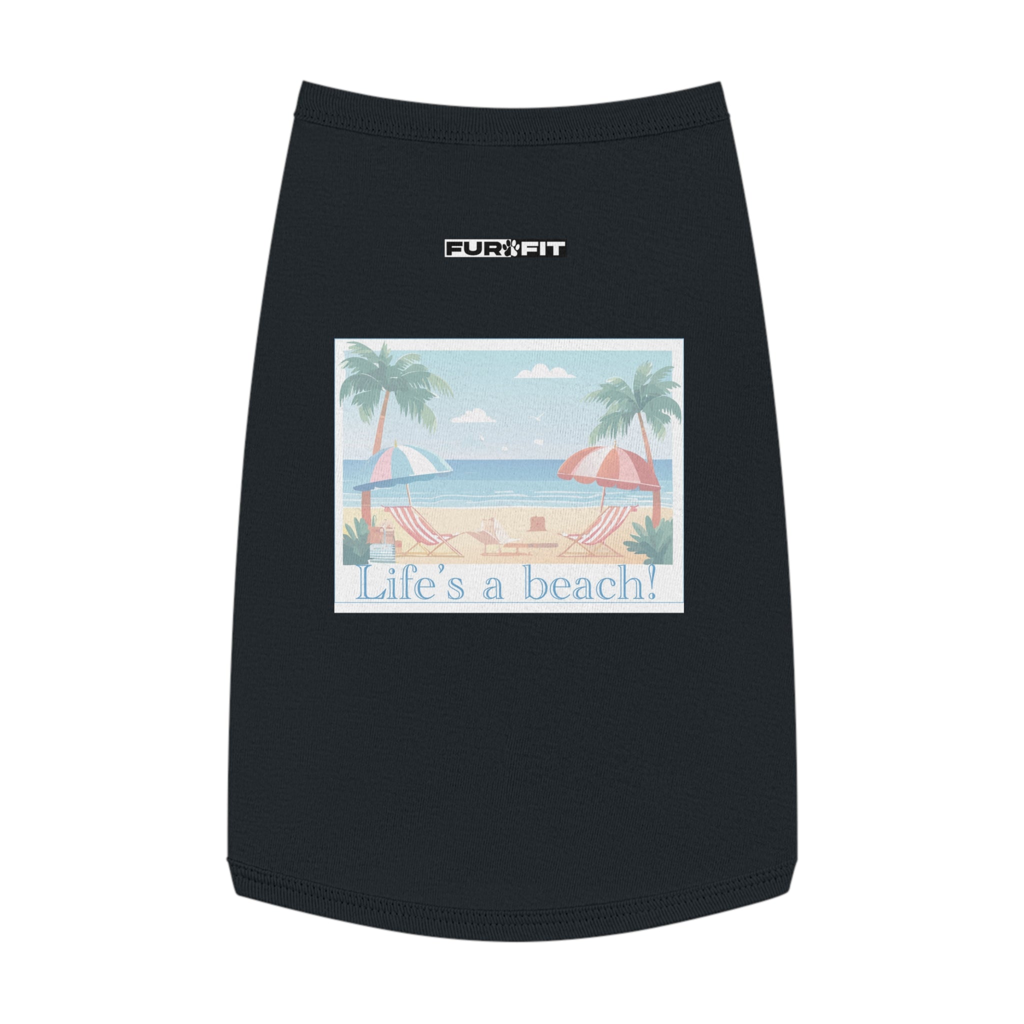 Pet T-shirt | "Life's a Beach"