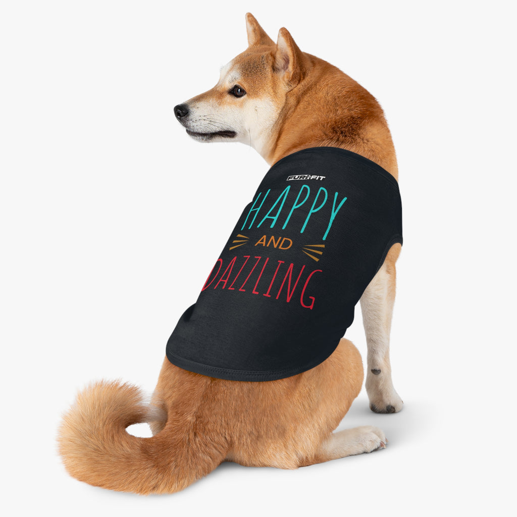 Pet T-shirt | “Happy and Dazzling”