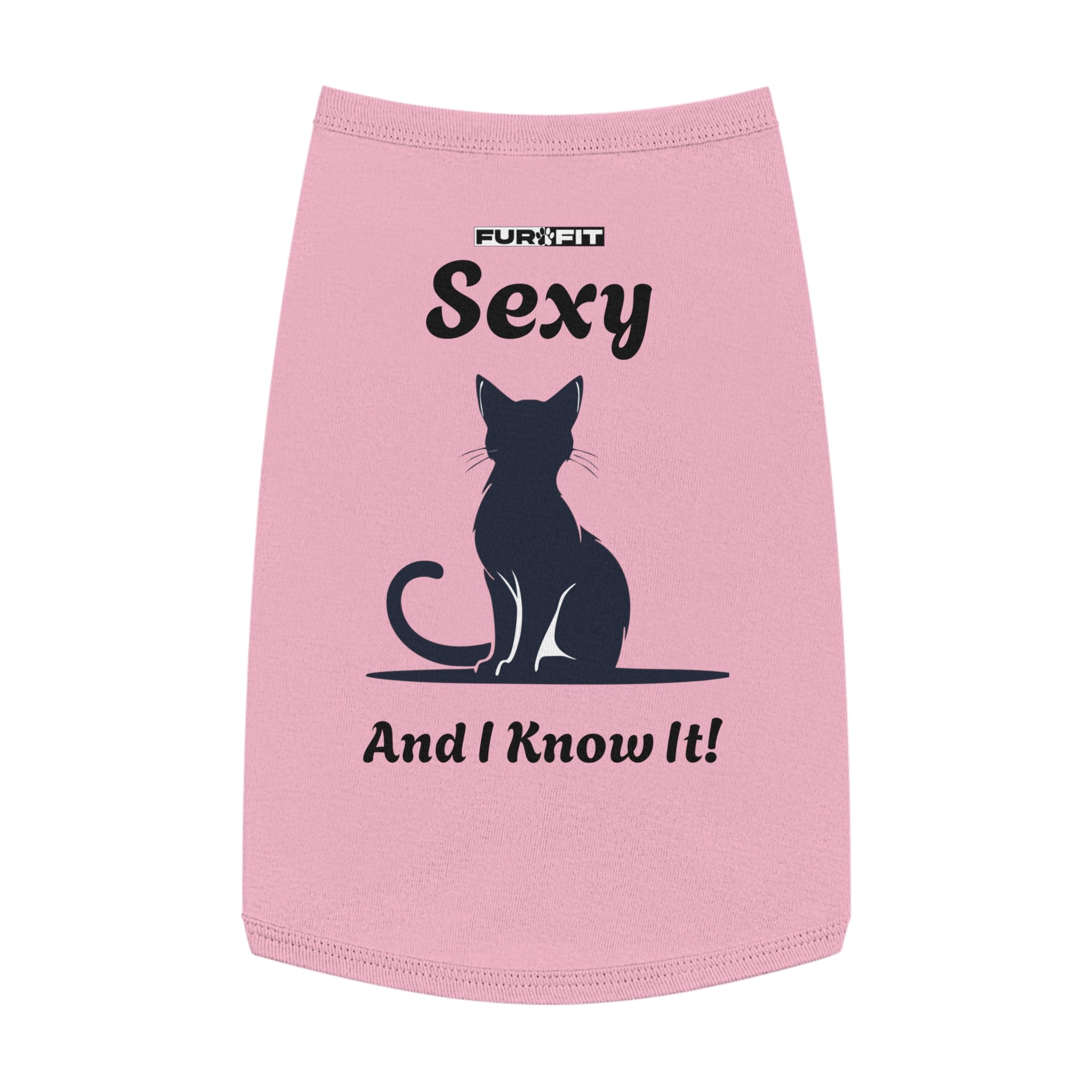 Pet Tank Top |  "Sexy And I Know It"