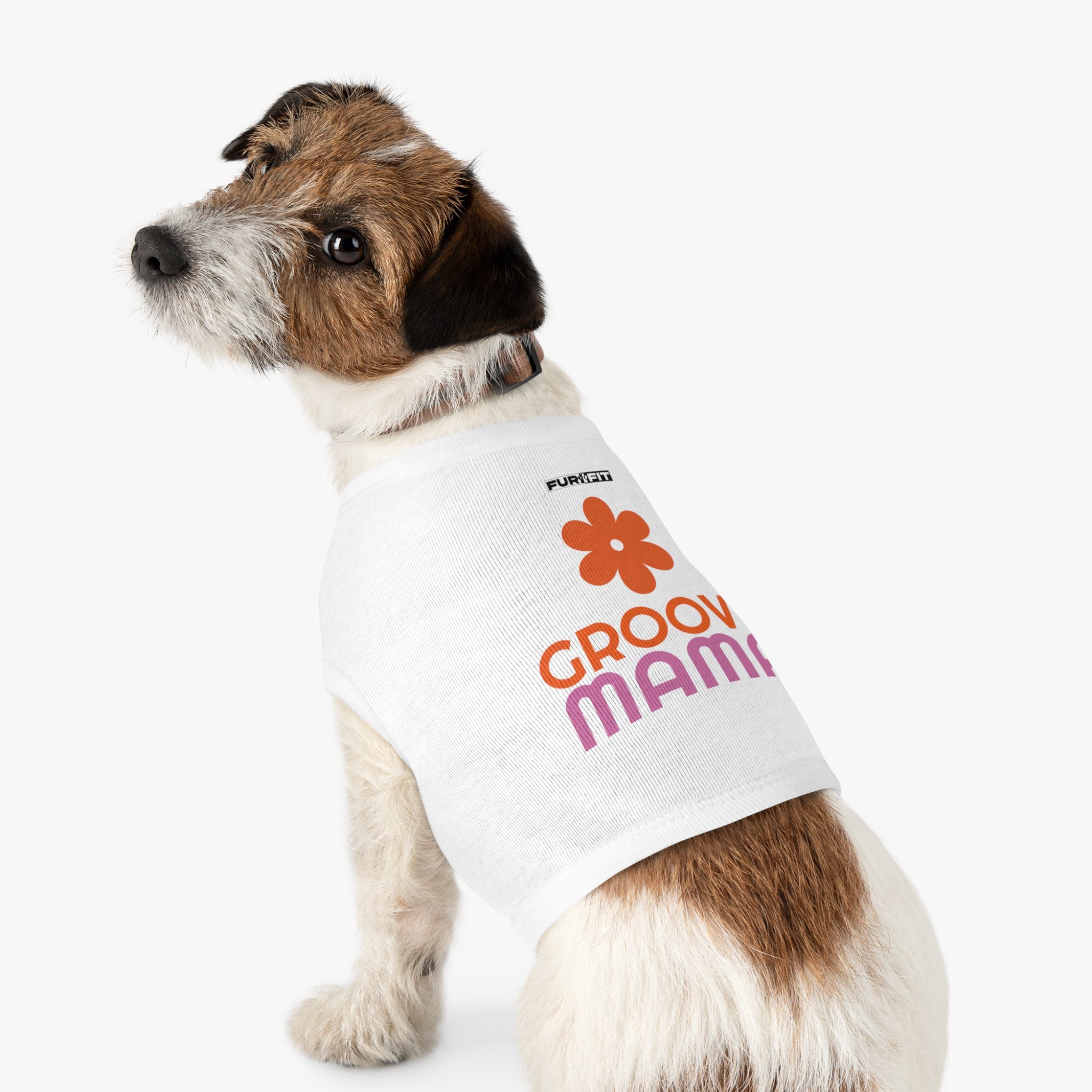 Pet T-shirt | "Groovy Mama"