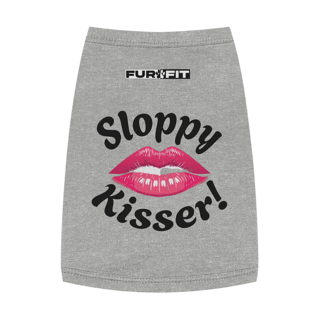 Pet T-shirt | "Sloppy Kisser"