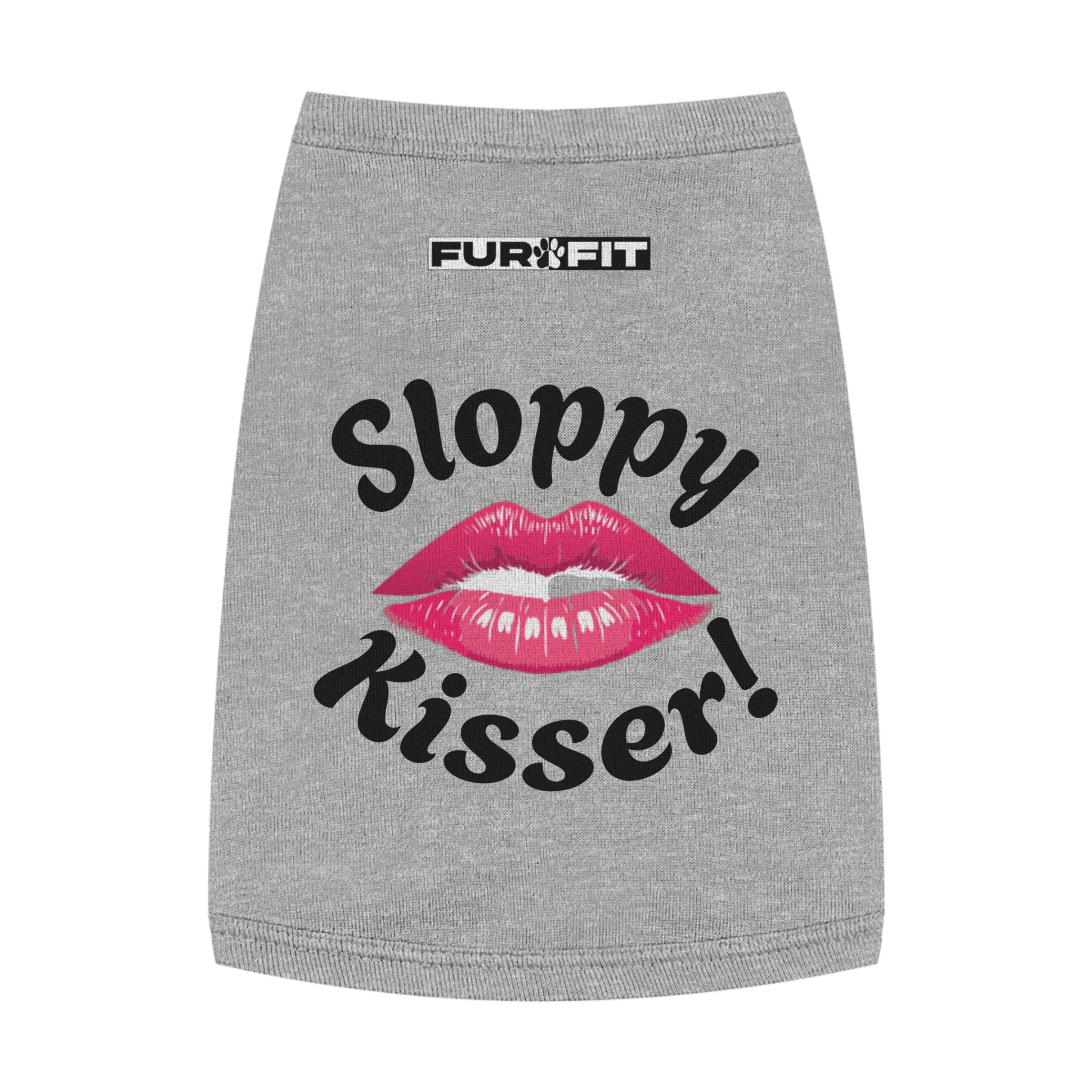 Pet T-shirt | "Sloppy Kisser"
