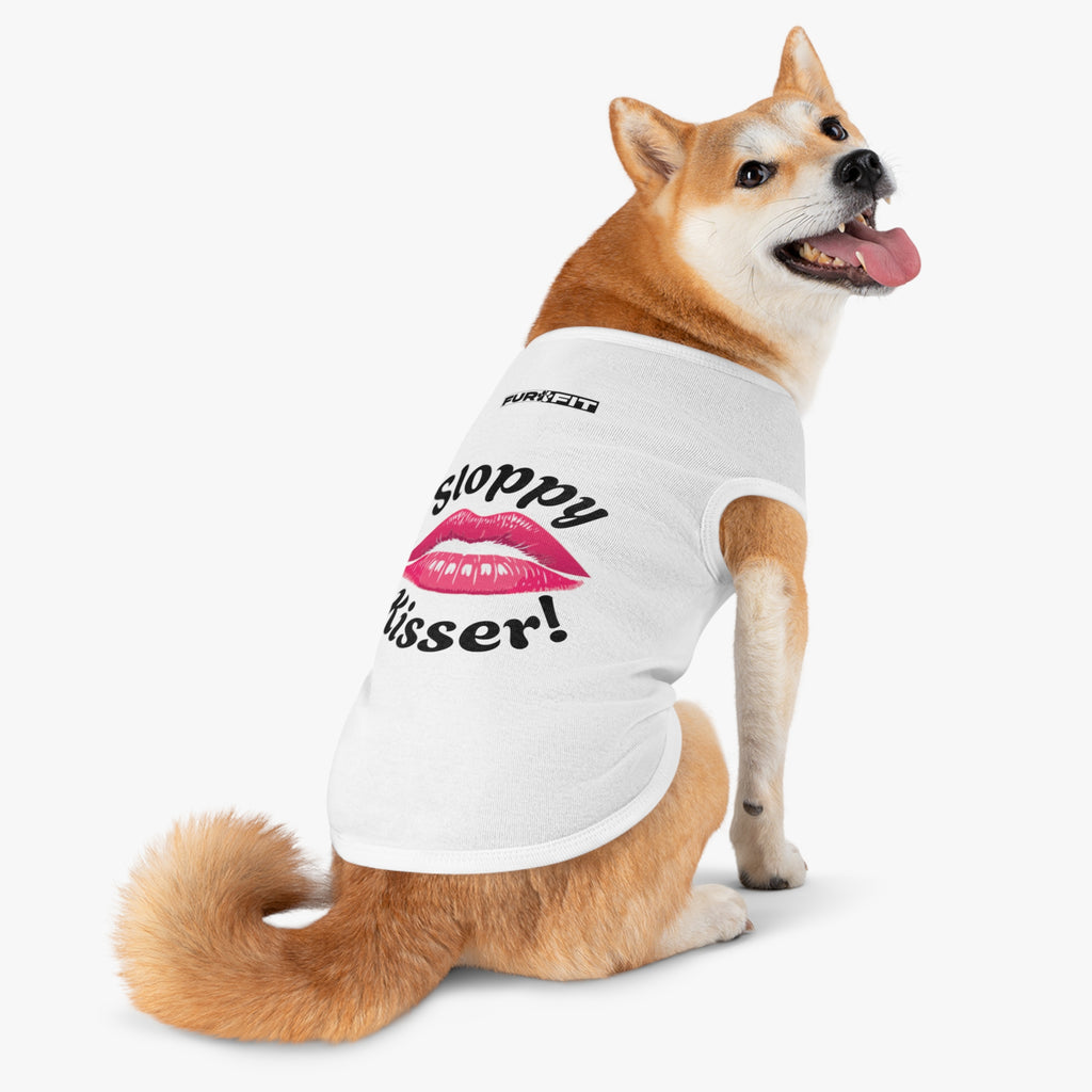 Pet T-shirt | "Sloppy Kisser"