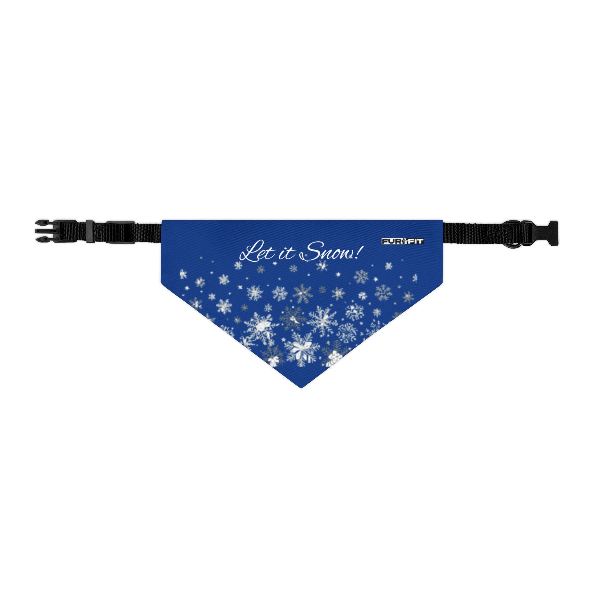 Pet Bandana | 'Let it Snow'