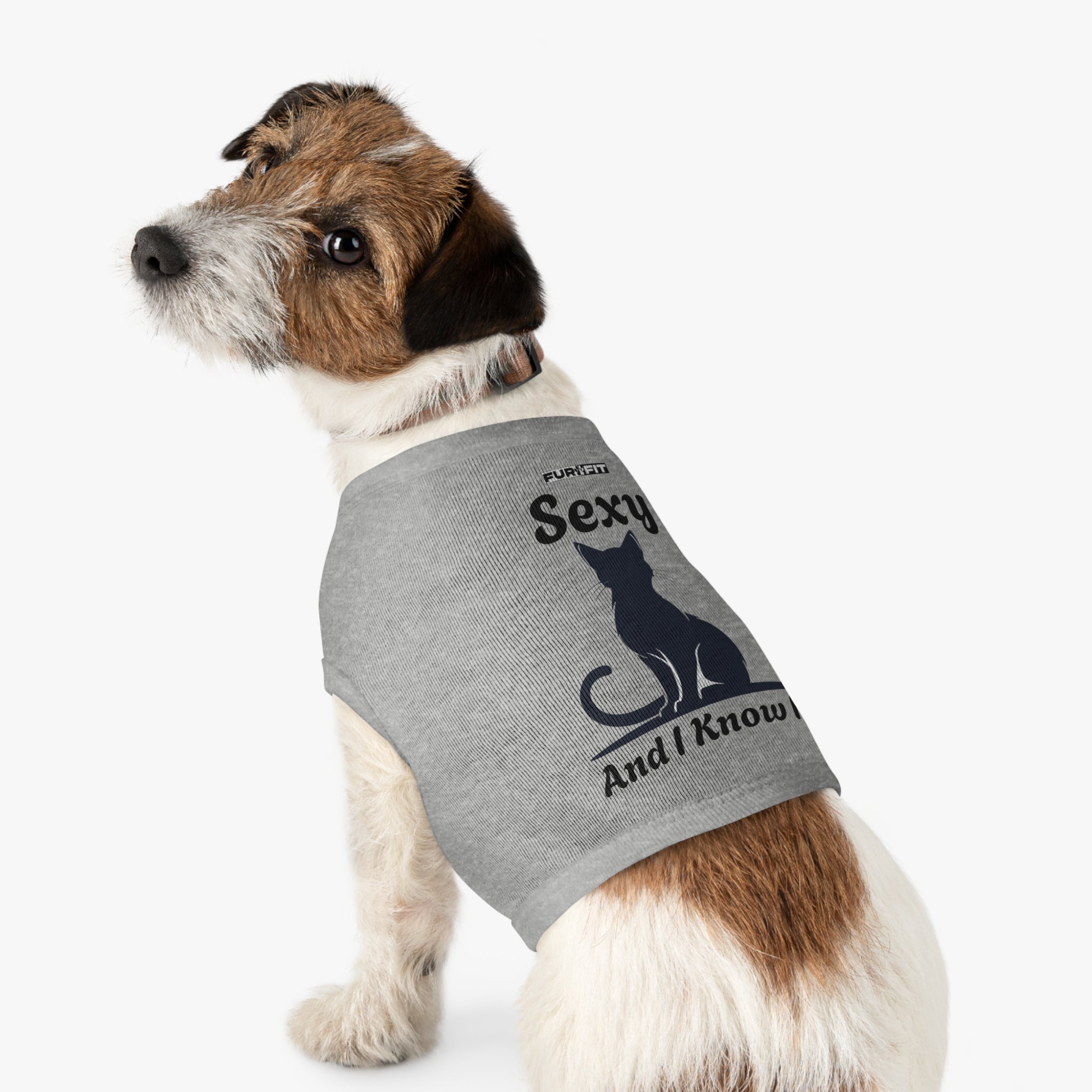 Pet Tank Top |  "Sexy And I Know It"