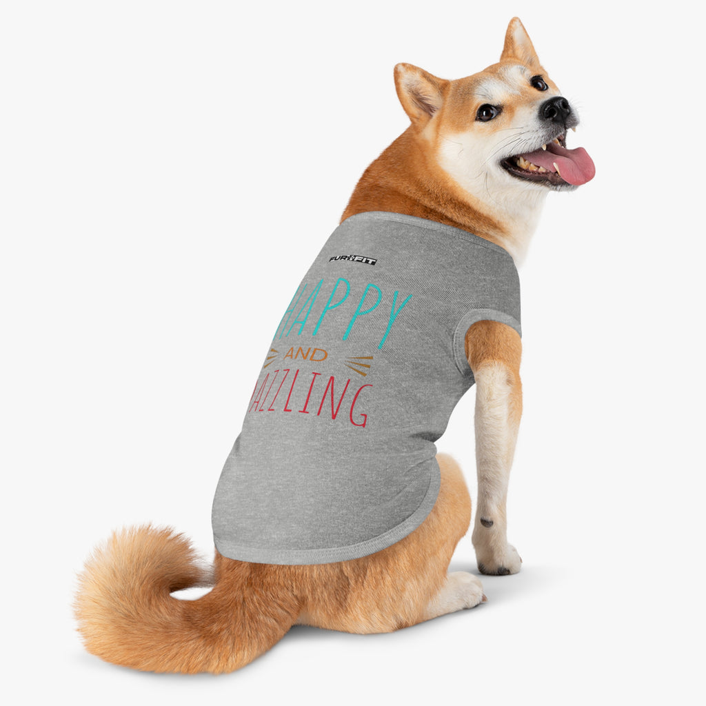 Pet T-shirt | “Happy and Dazzling”