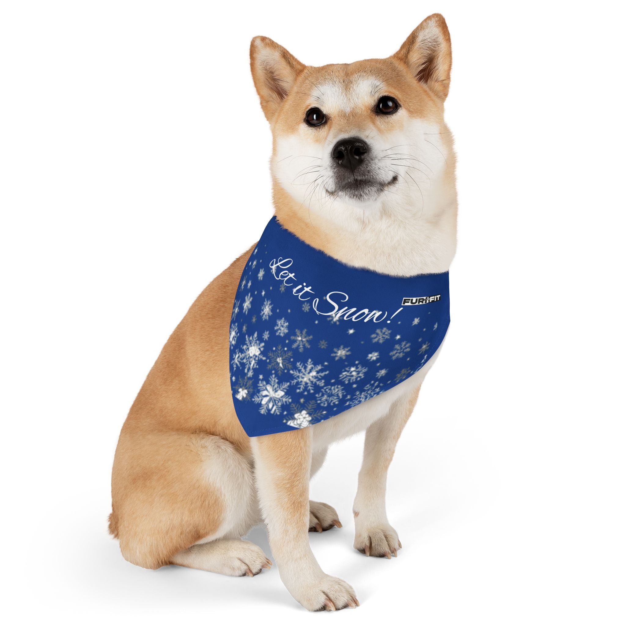 Pet Bandana | 'Let it Snow'
