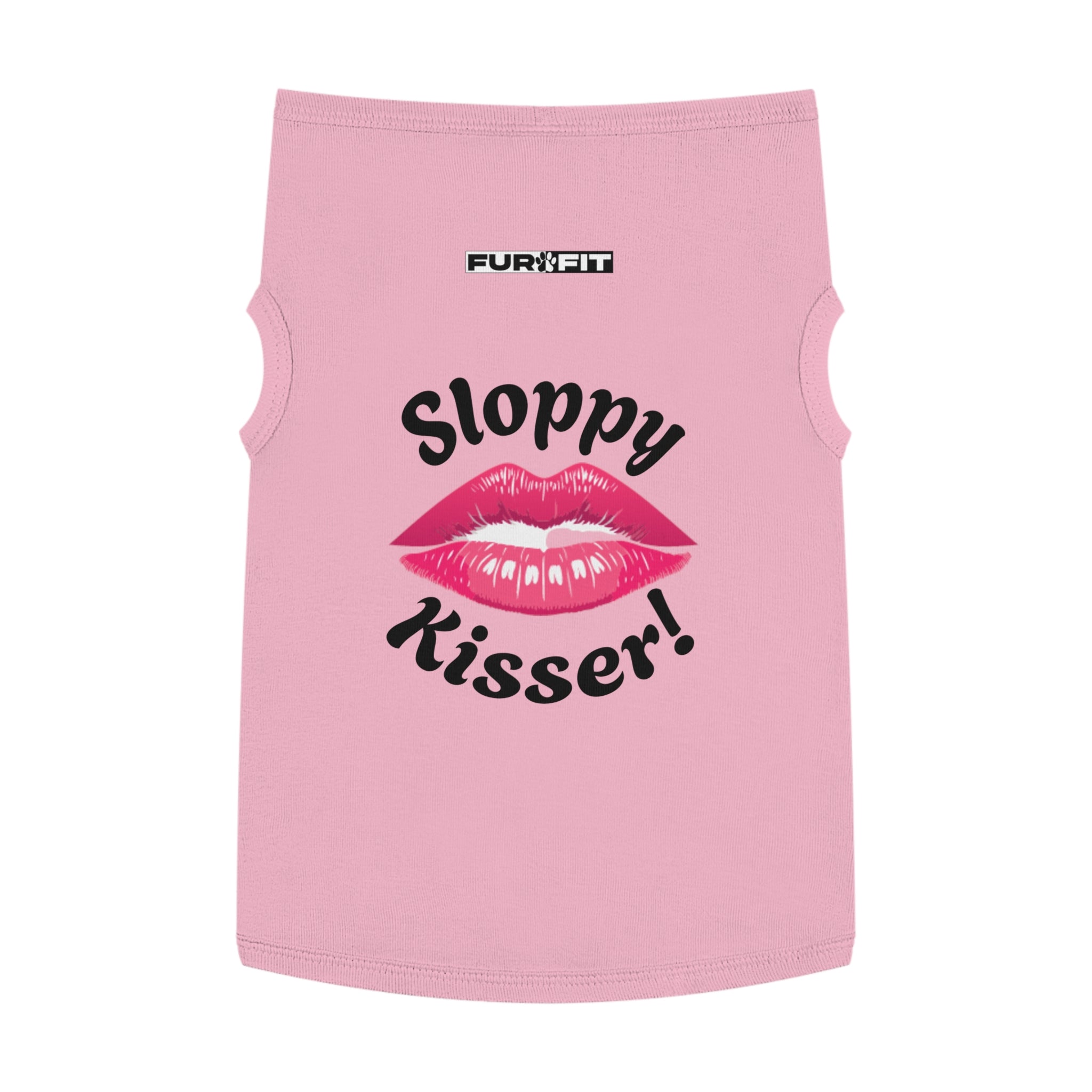 Pet T-shirt | "Sloppy Kisser"