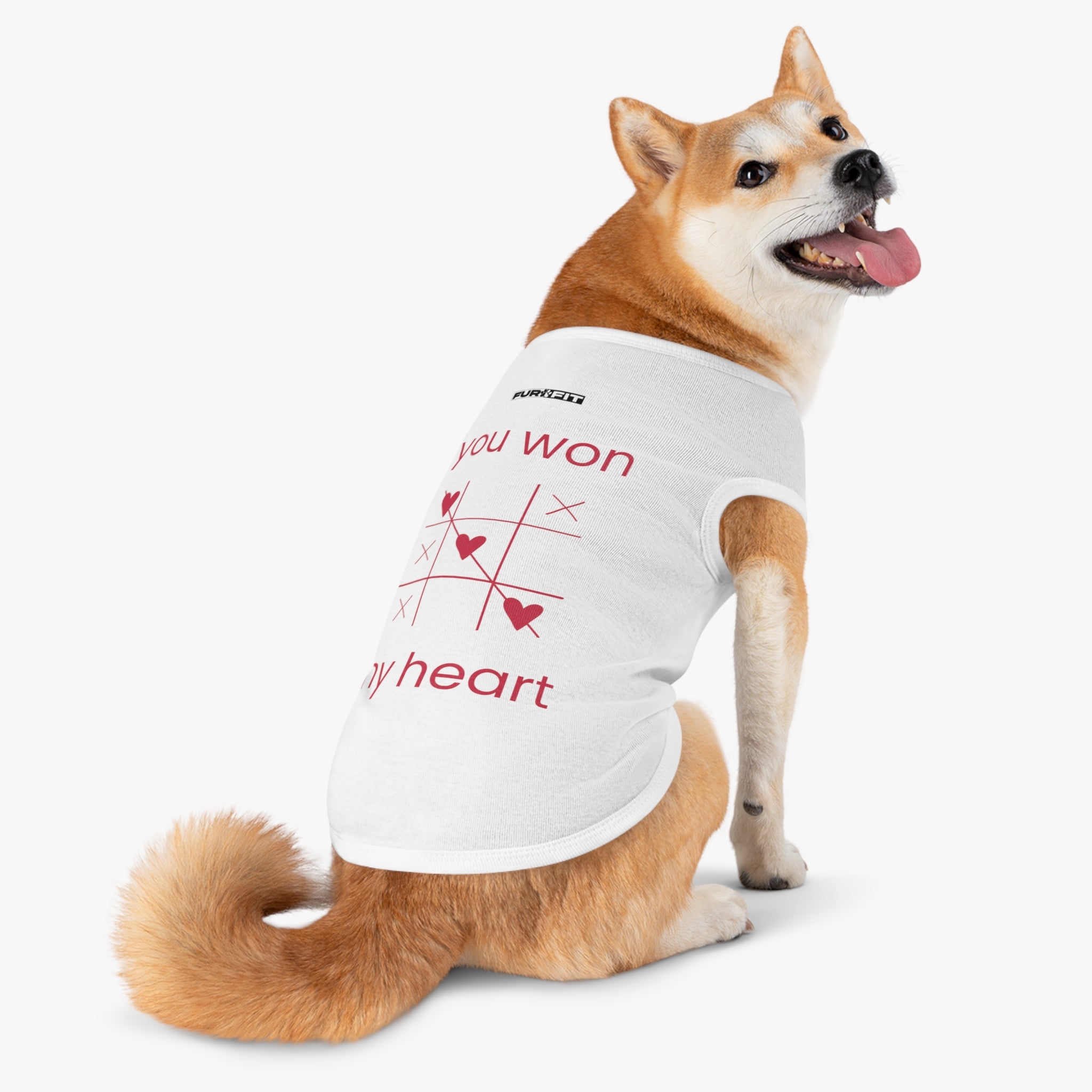 Pet T-shirt | "You Won My Heart"