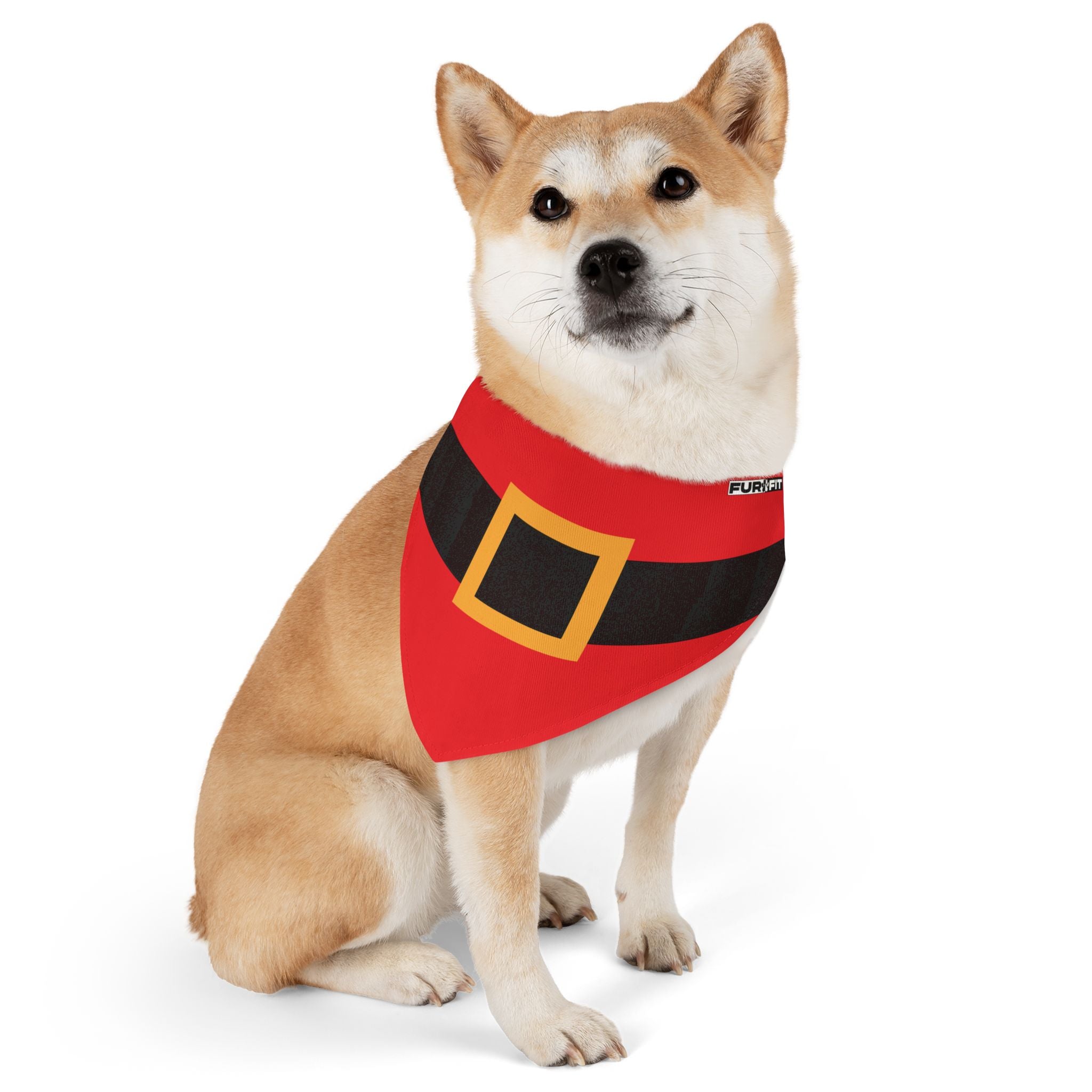 Pet Bandana Collar | "Santa's Belt"