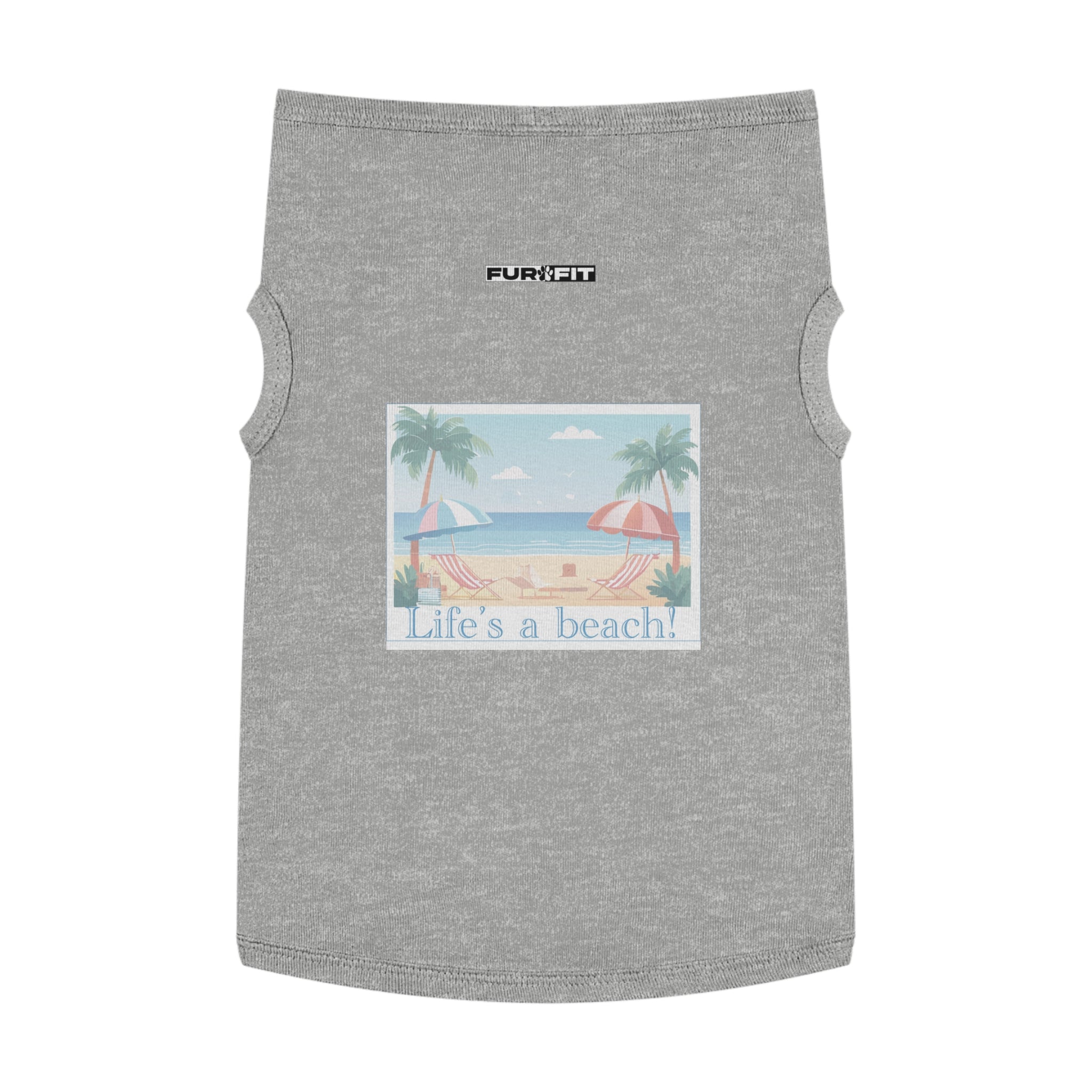 Pet T-shirt | "Life's a Beach"