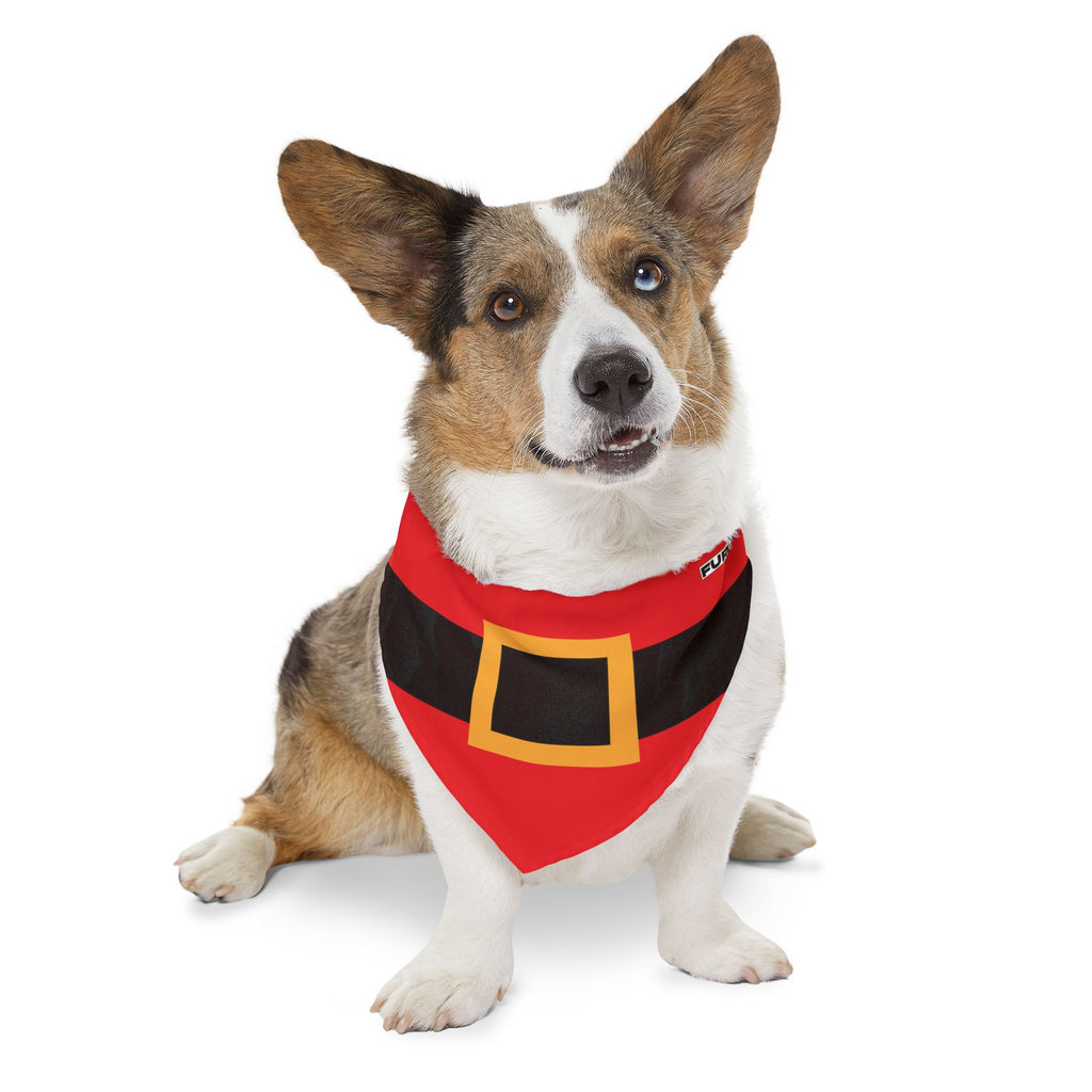 Pet Bandana Collar | "Santa's Belt"