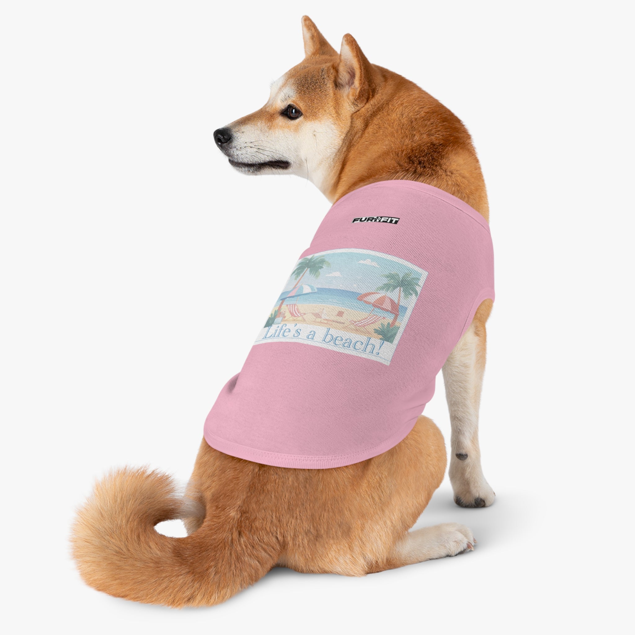 Pet T-shirt | "Life's a Beach"
