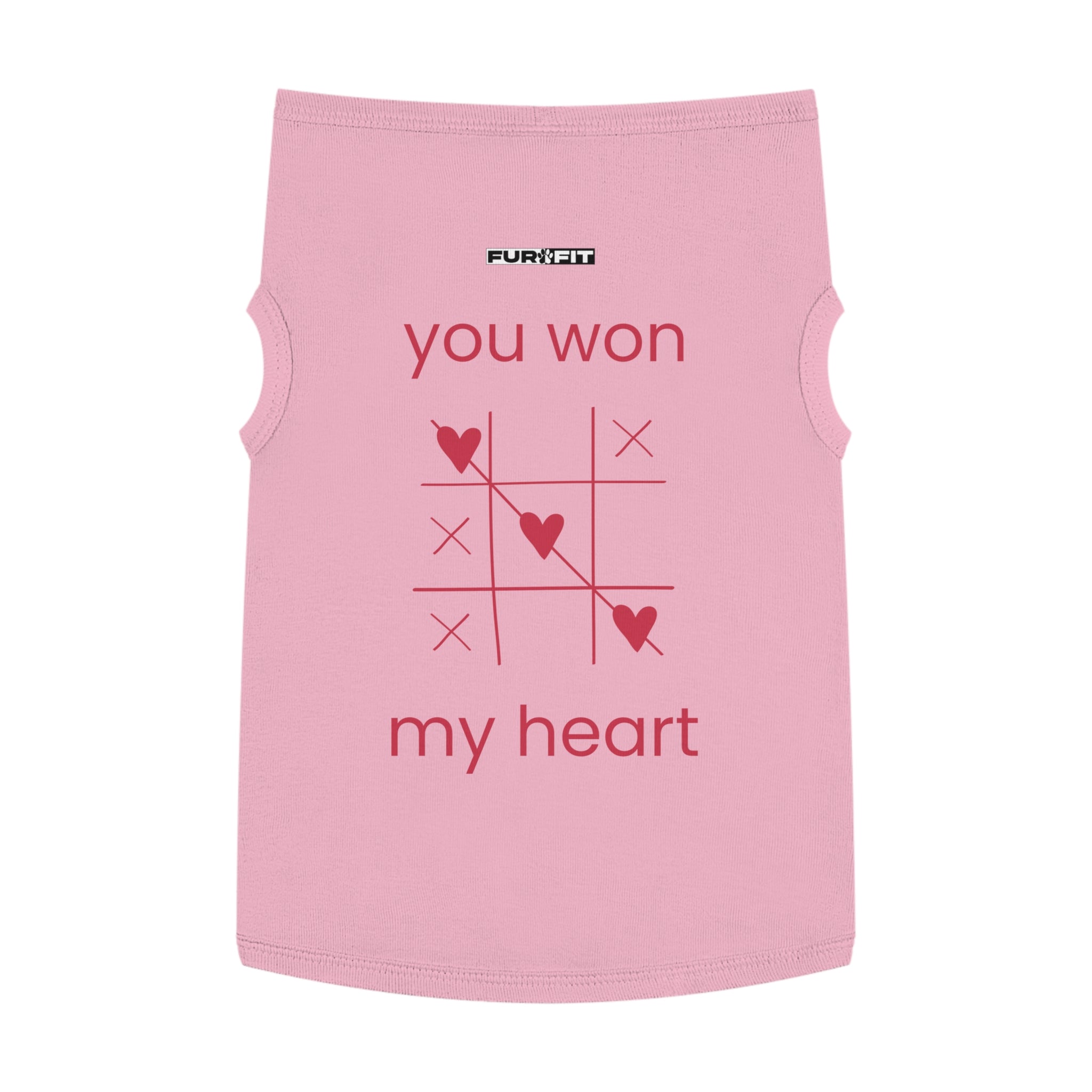 Pet T-shirt | "You Won My Heart"