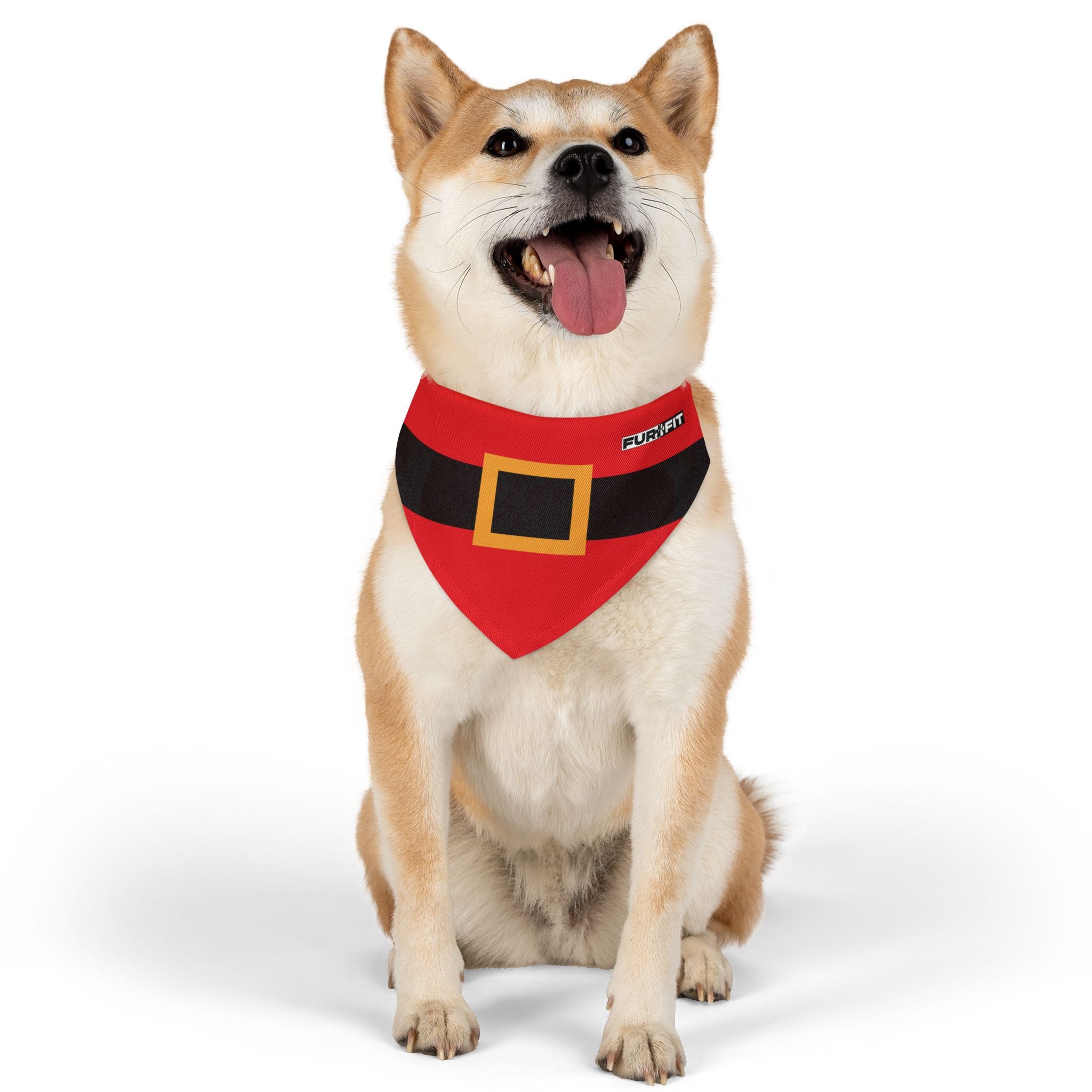 Pet Bandana Collar | "Santa's Belt"