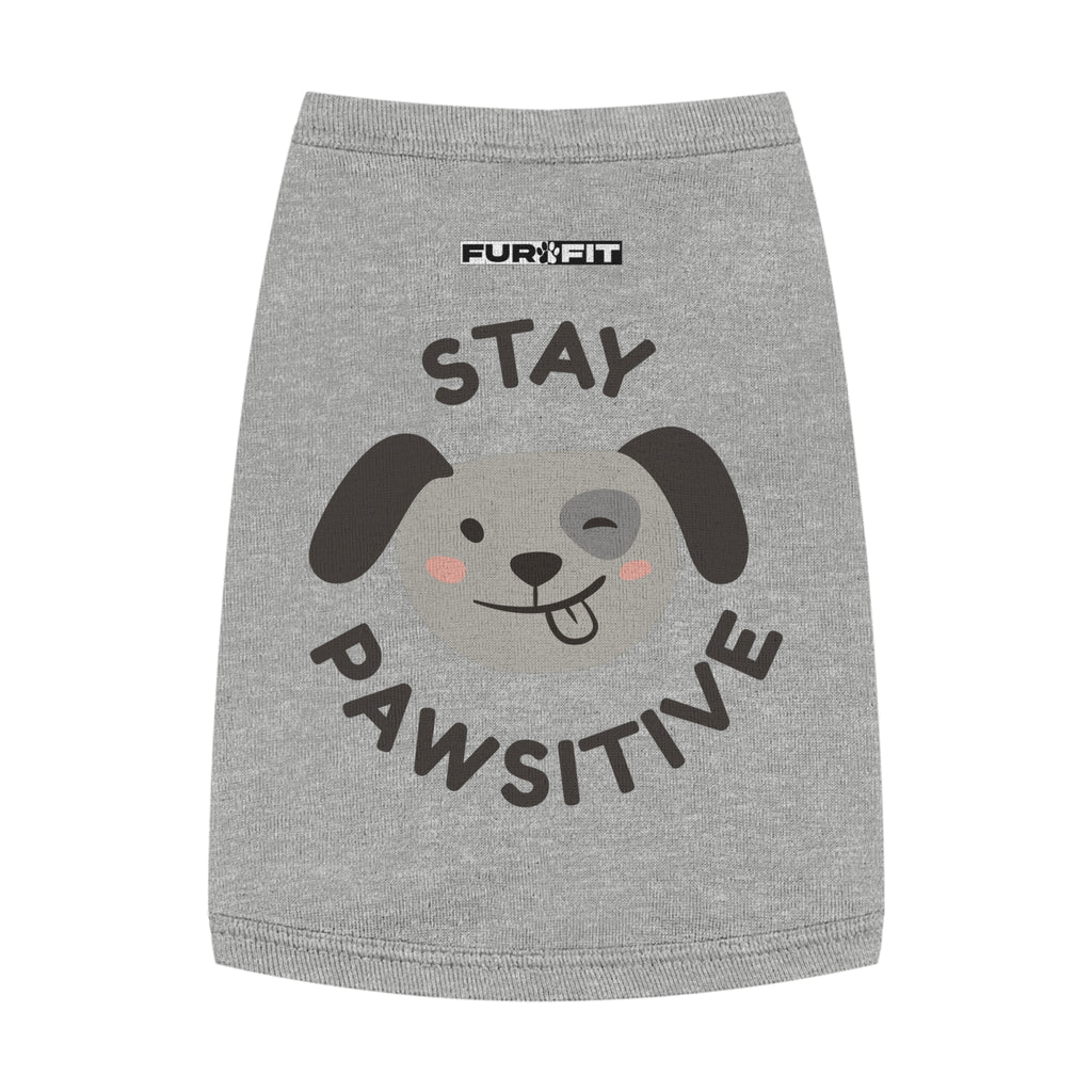 Pet T-shirt | "Stay Pawsitive"