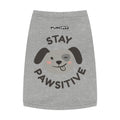 Pet T-shirt | "Stay Pawsitive"