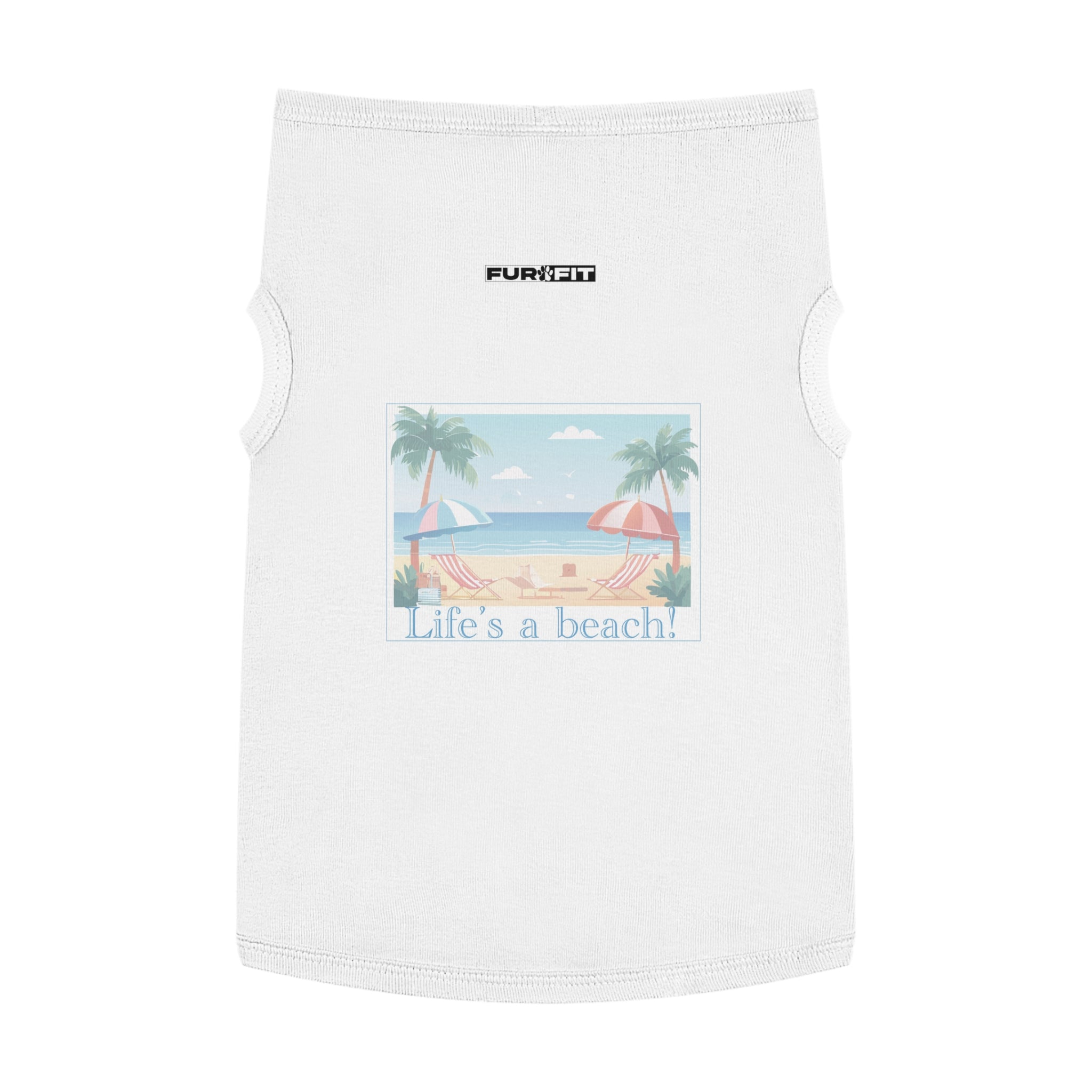 Pet T-shirt | "Life's a Beach"