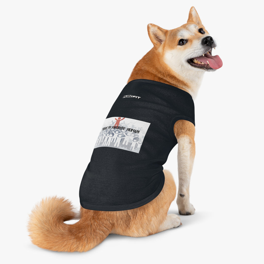 Pet T-shirt | "You're My Favorite Human"