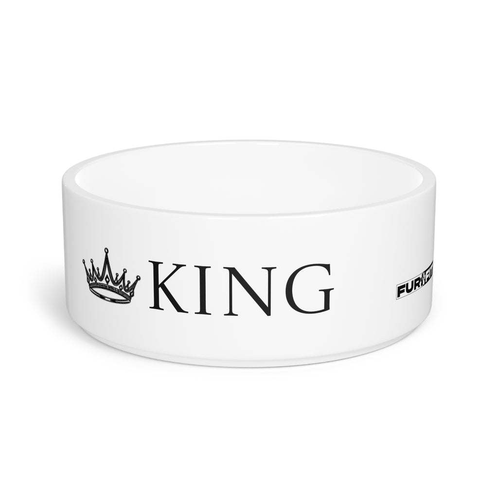 Pet Food & Water Bowl | 'King'