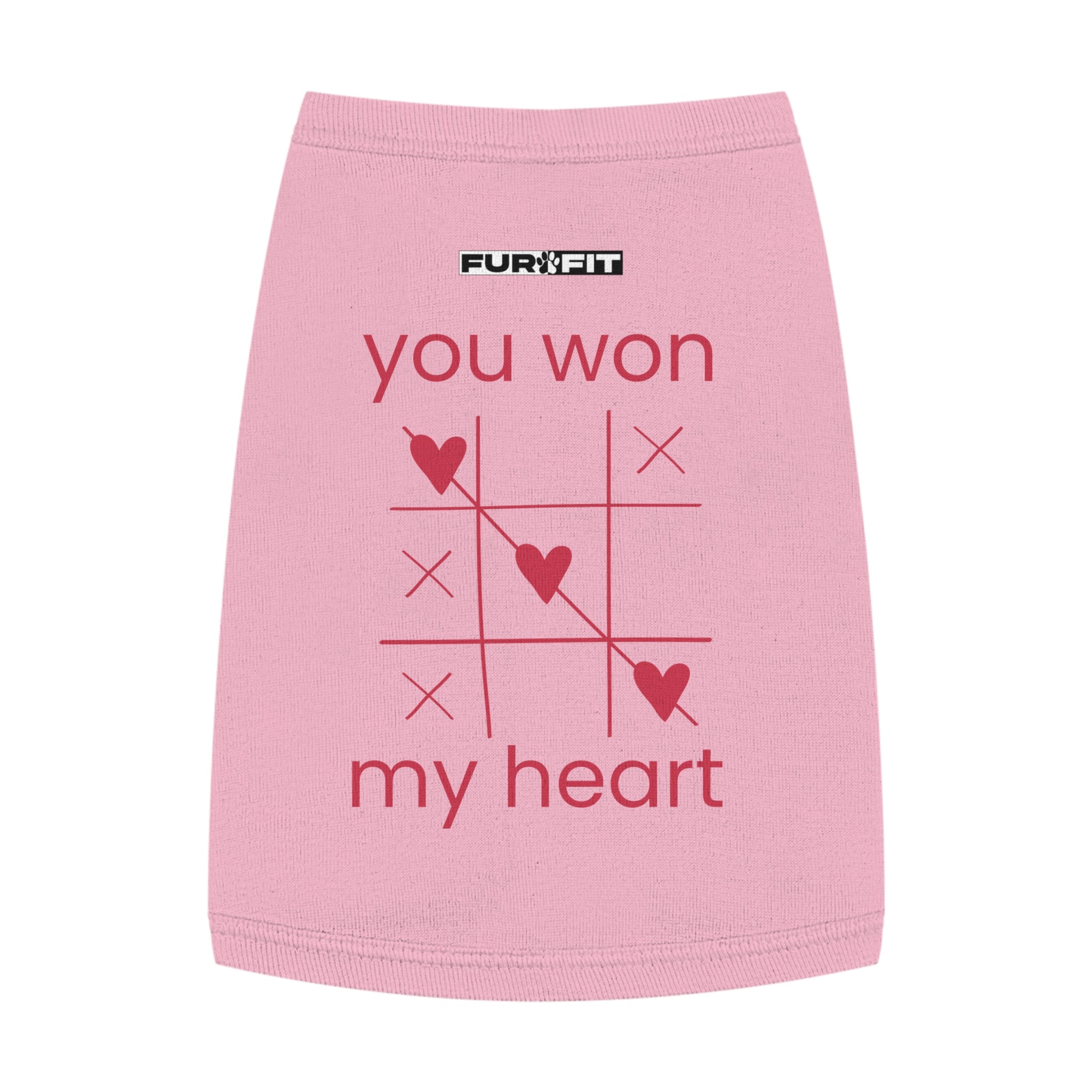 Pet T-shirt | "You Won My Heart"