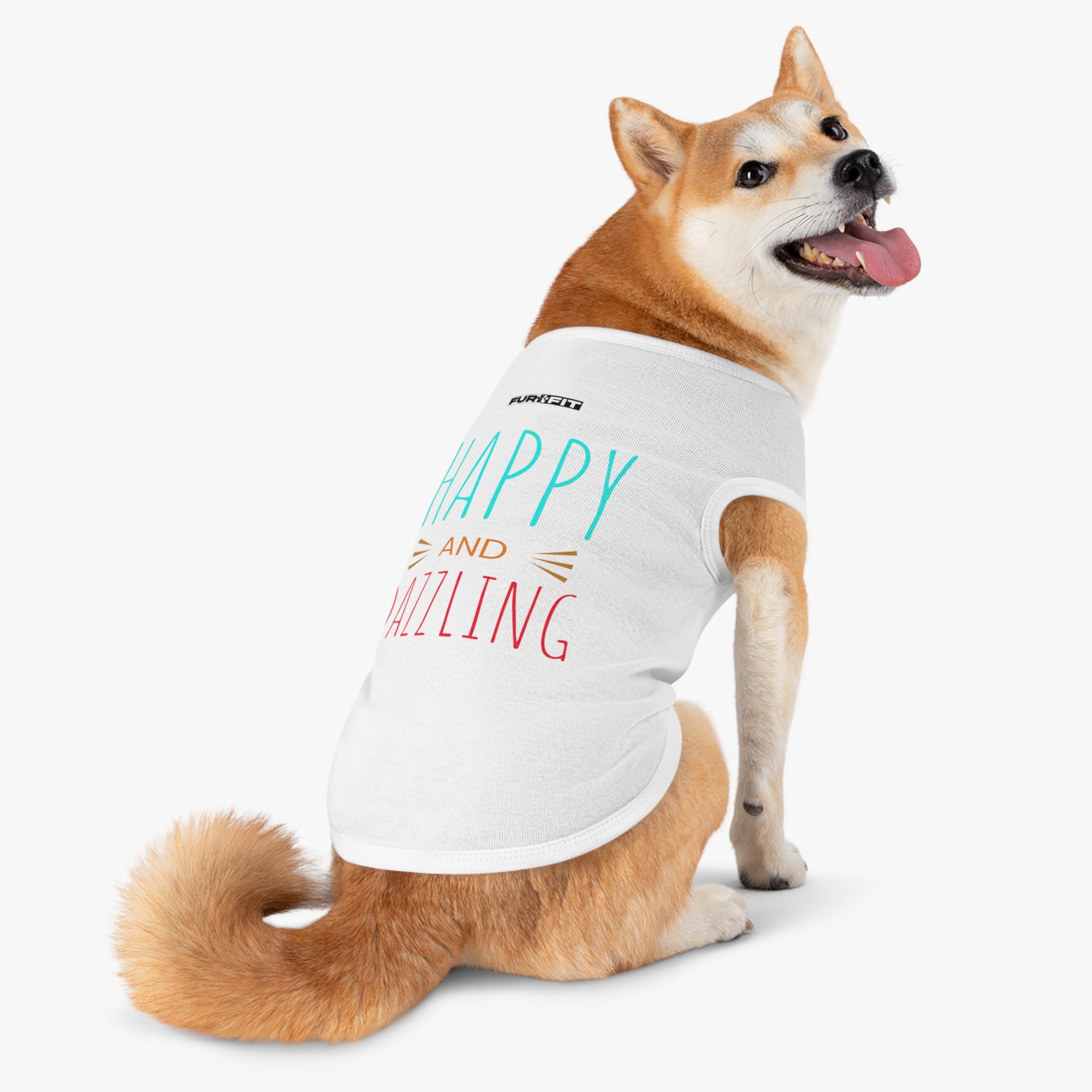 Pet T-shirt | “Happy and Dazzling”
