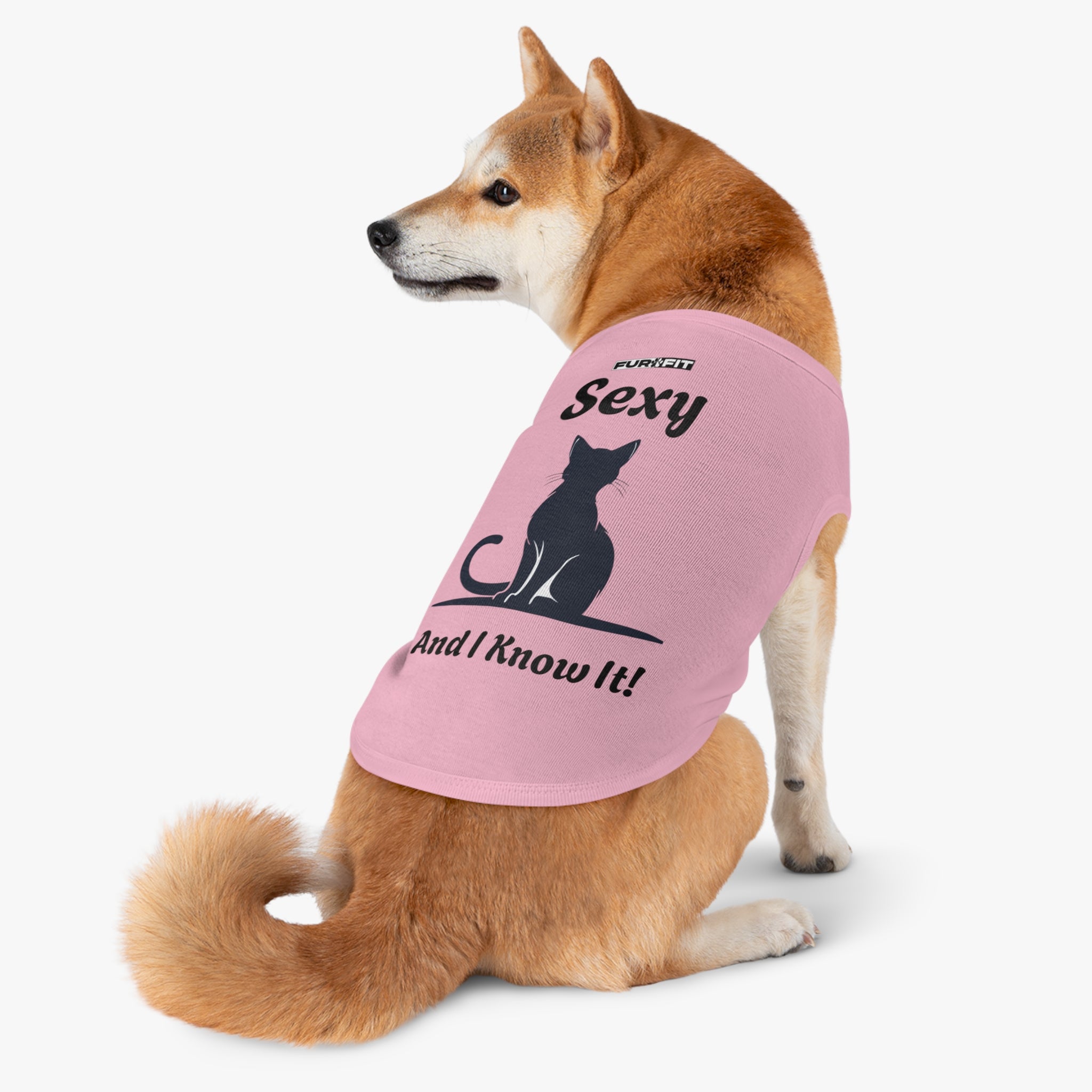 Pet Tank Top |  "Sexy And I Know It"