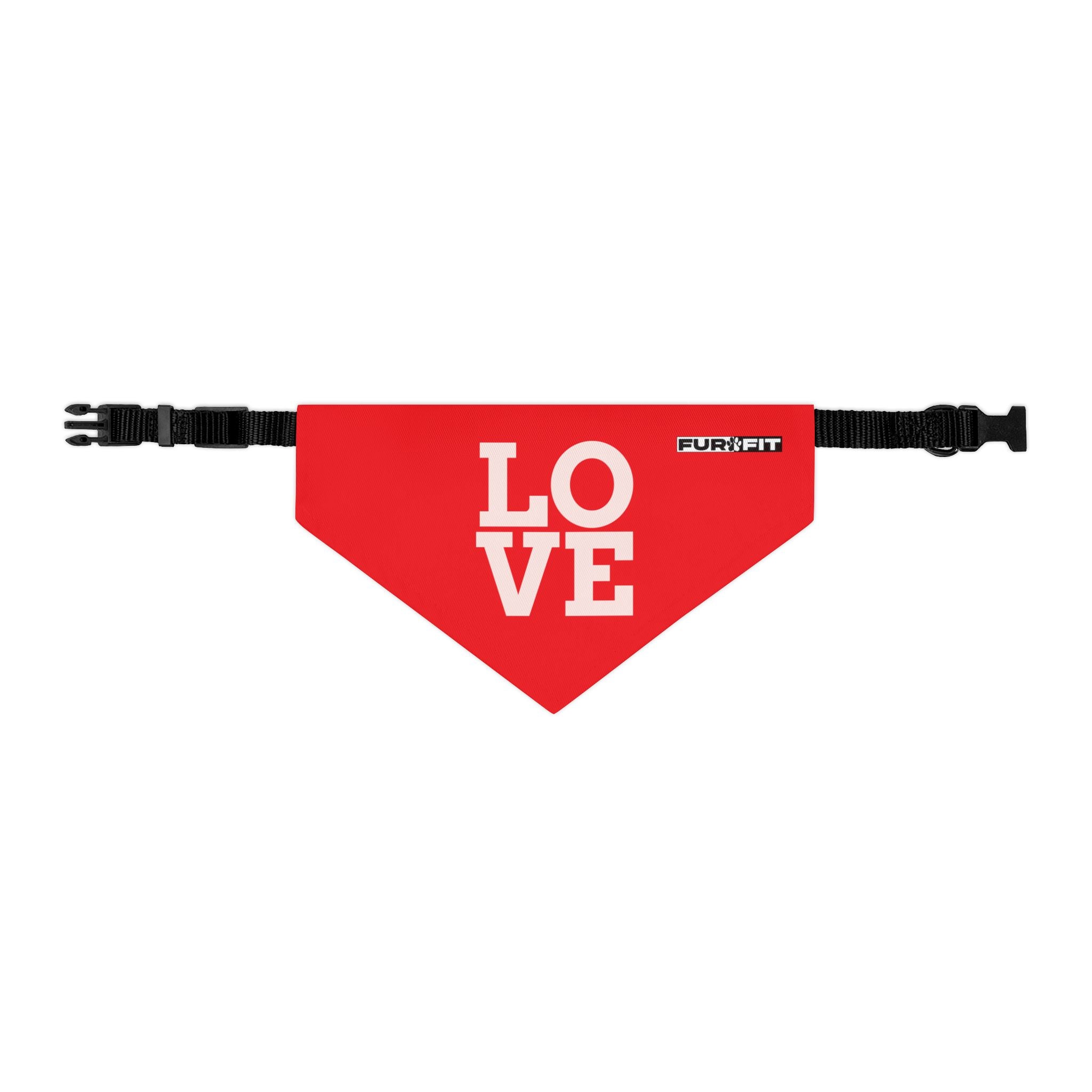 Pet Bandana Collar | 'LOVE'
