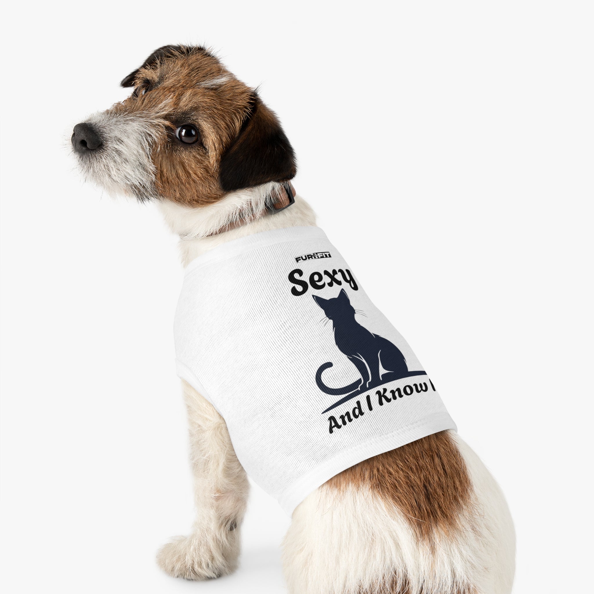 Pet Tank Top |  "Sexy And I Know It"
