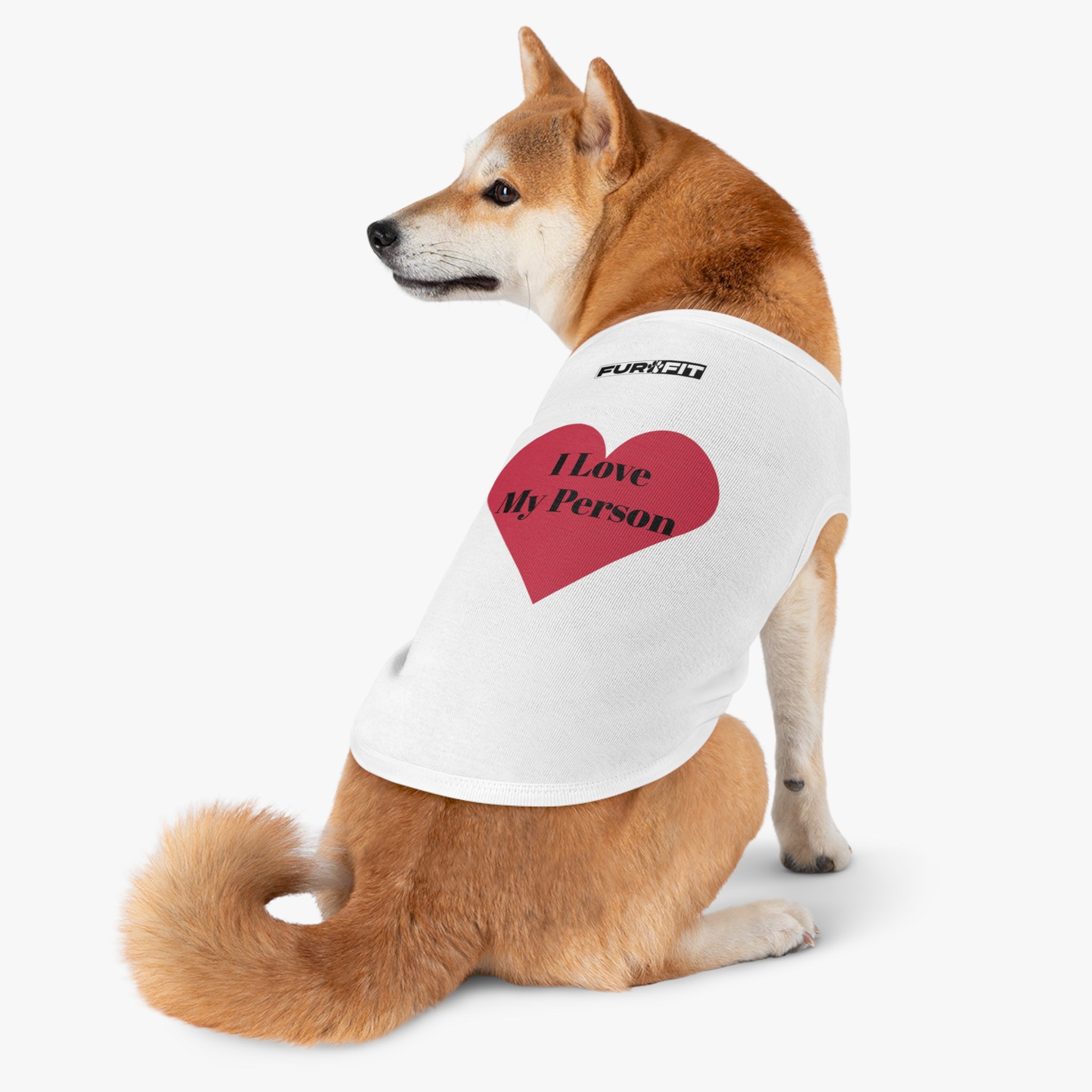 Pet T-shirt | "I Love My Person"