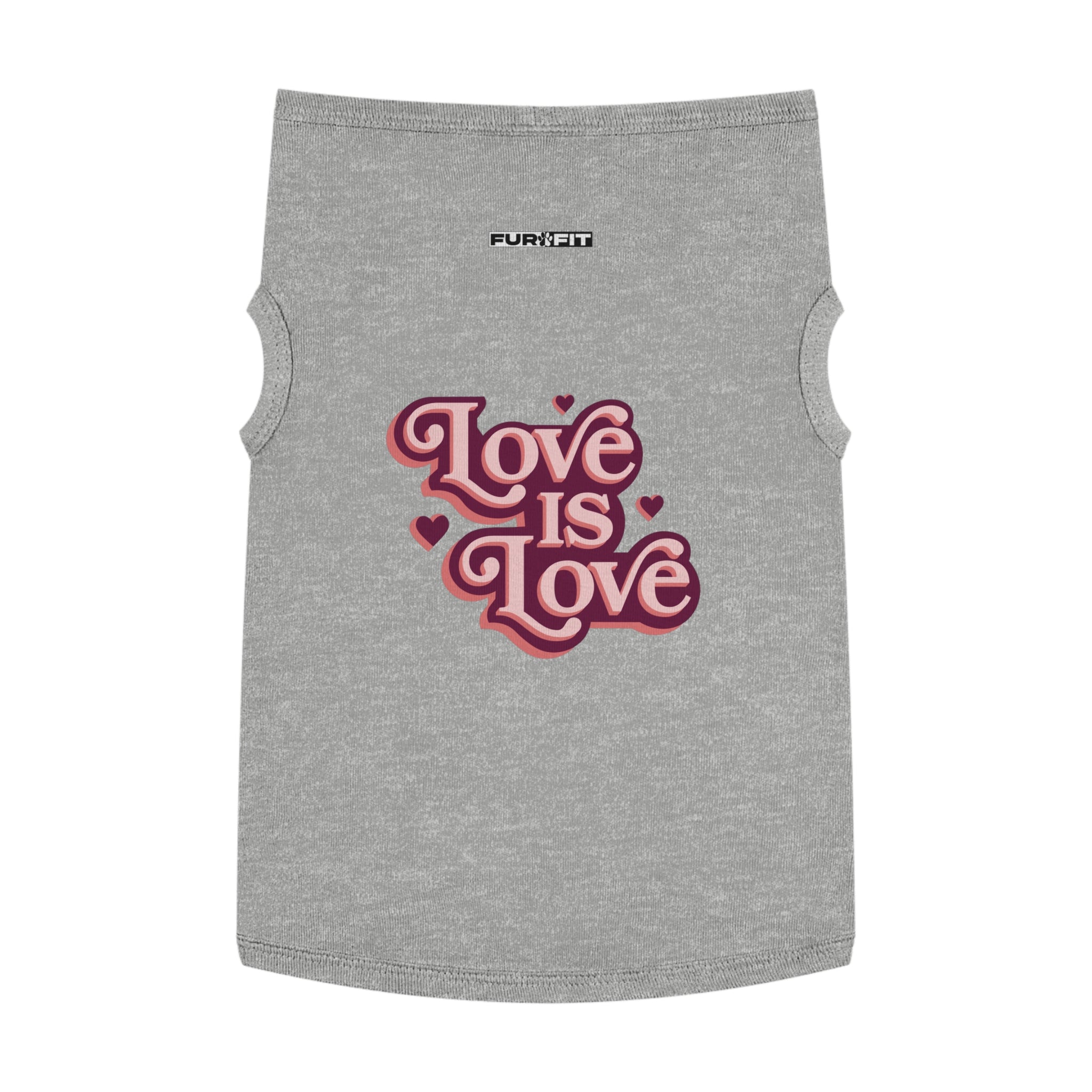Pet T-shirt | "Love is Love"