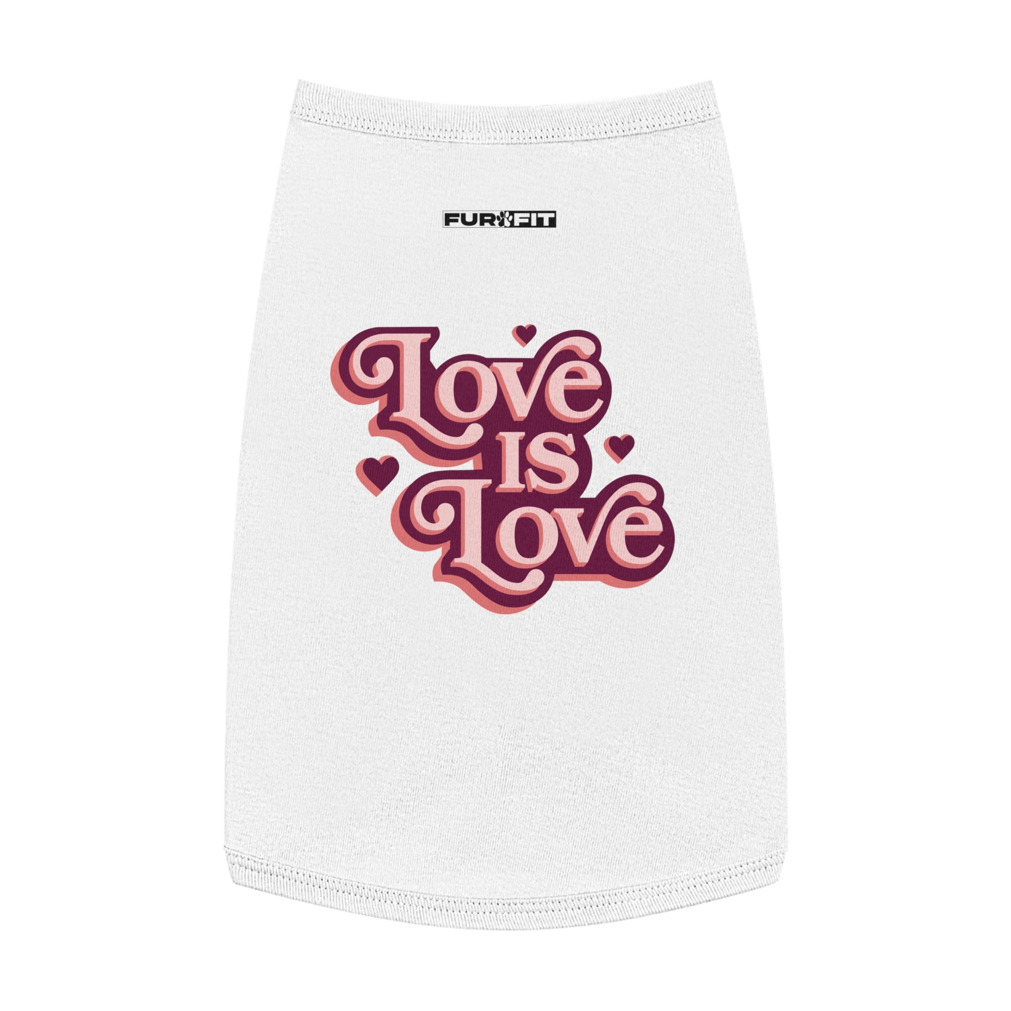 Pet T-shirt | "Love is Love"