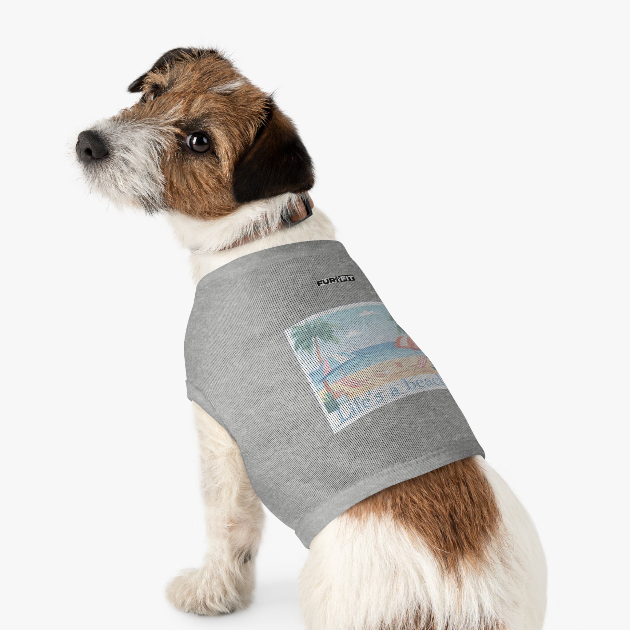 Pet T-shirt | "Life's a Beach"