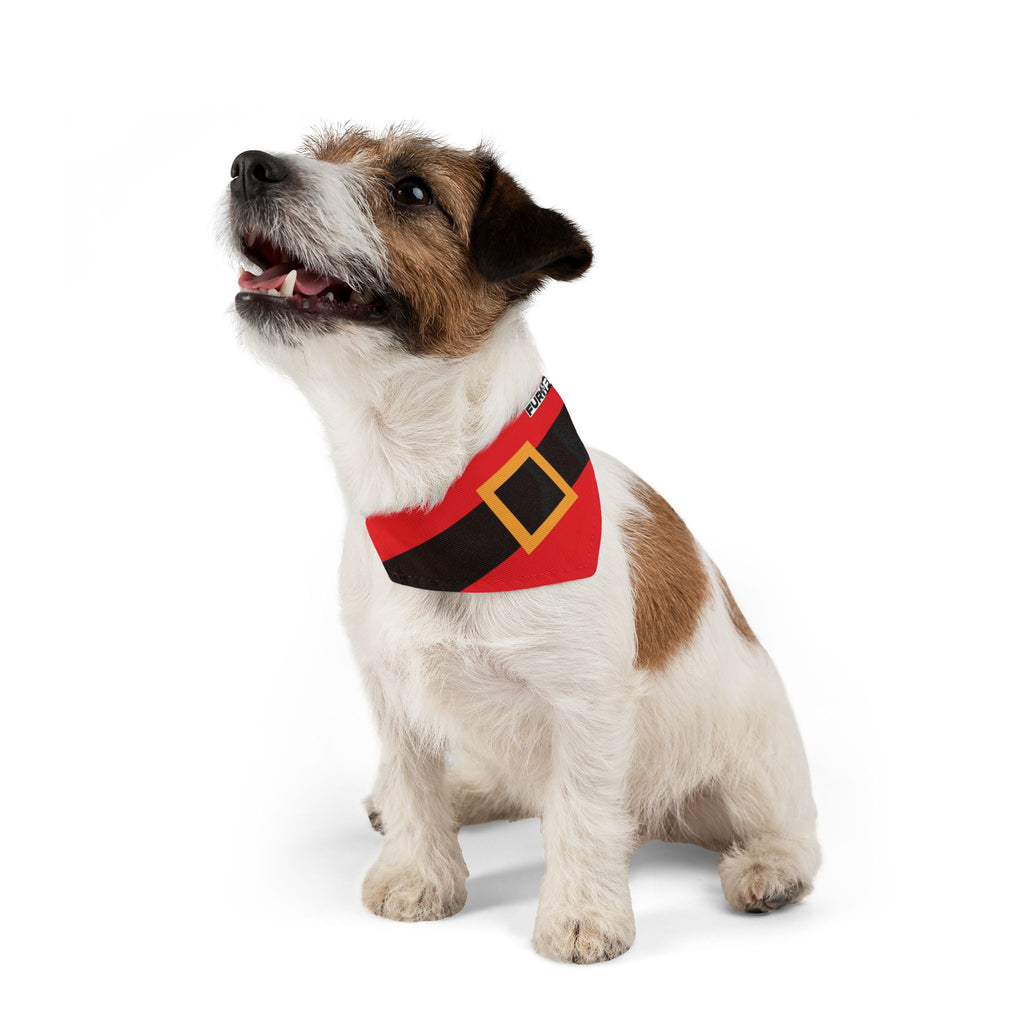 Pet Bandana Collar | "Santa's Belt"