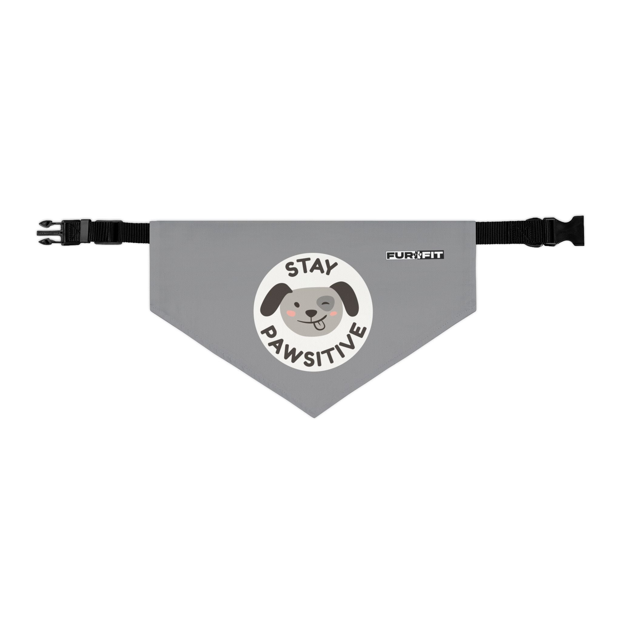 Pet Bandana Collar | 'Stay Pawsitive'